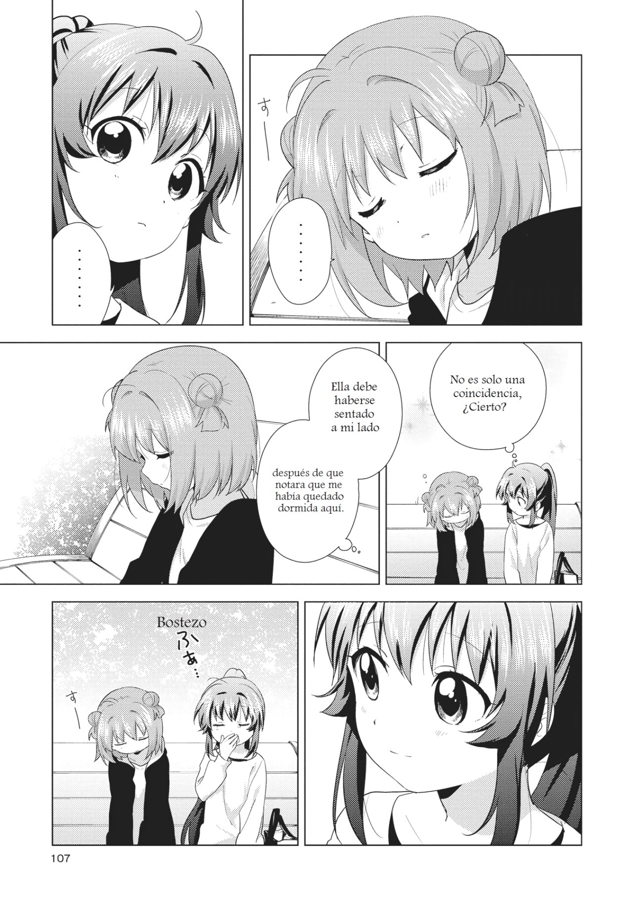 Yuru Yuri Capitulo 136: Relevo al dormir página 5