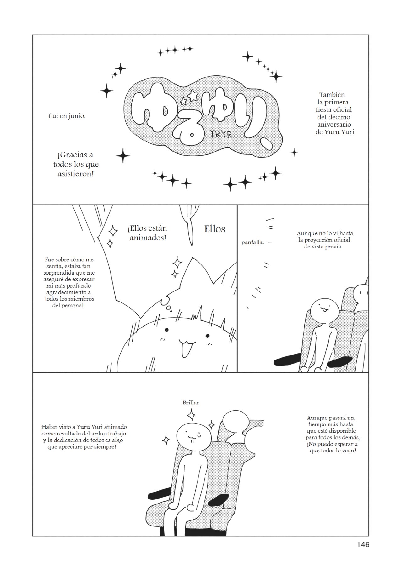 Yuru Yuri Capitulo 138.1: Volumen 17 - Epílogo página 2