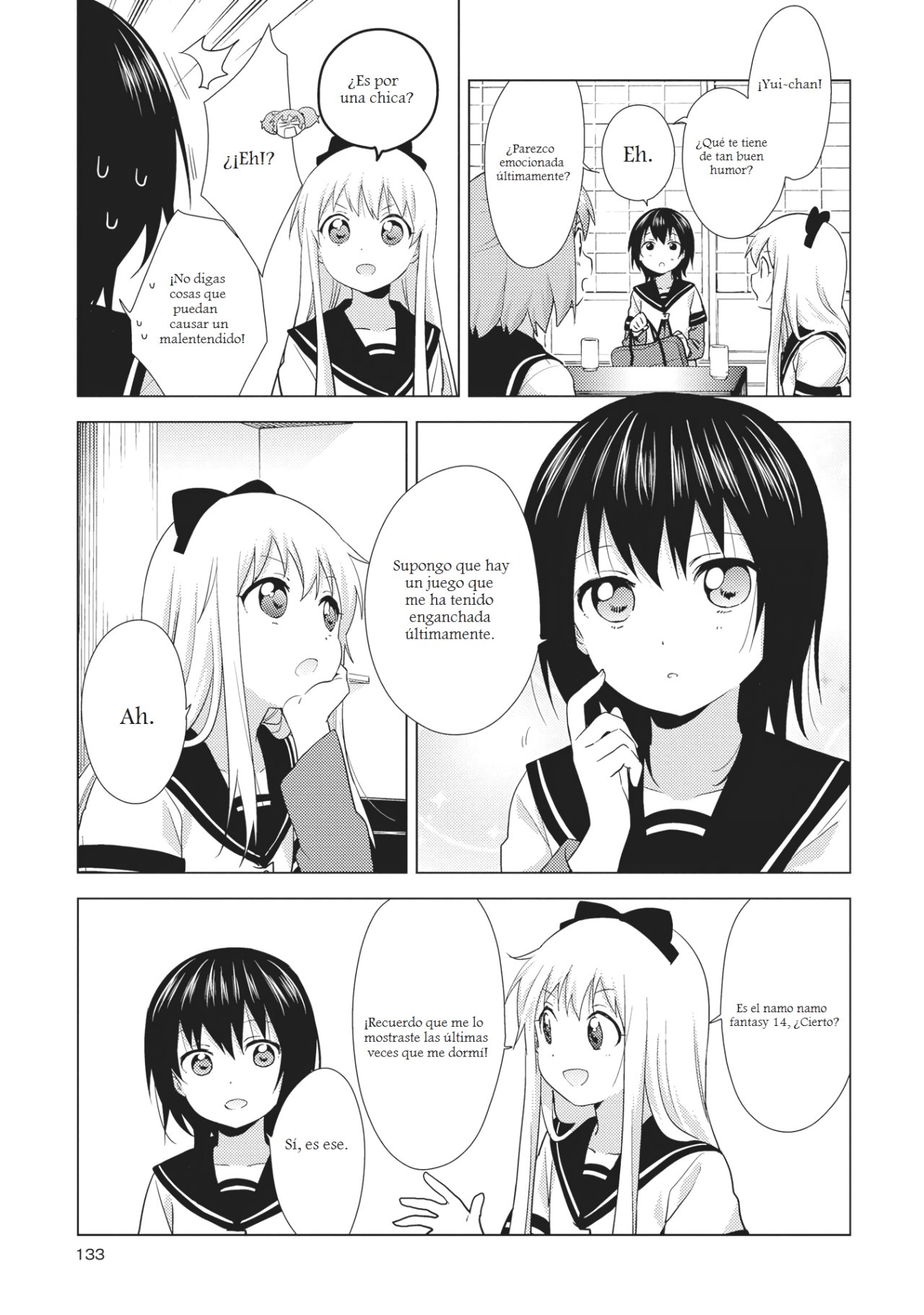 Yuru Yuri Capitulo 138: Misterio resuelto después del juego página 3