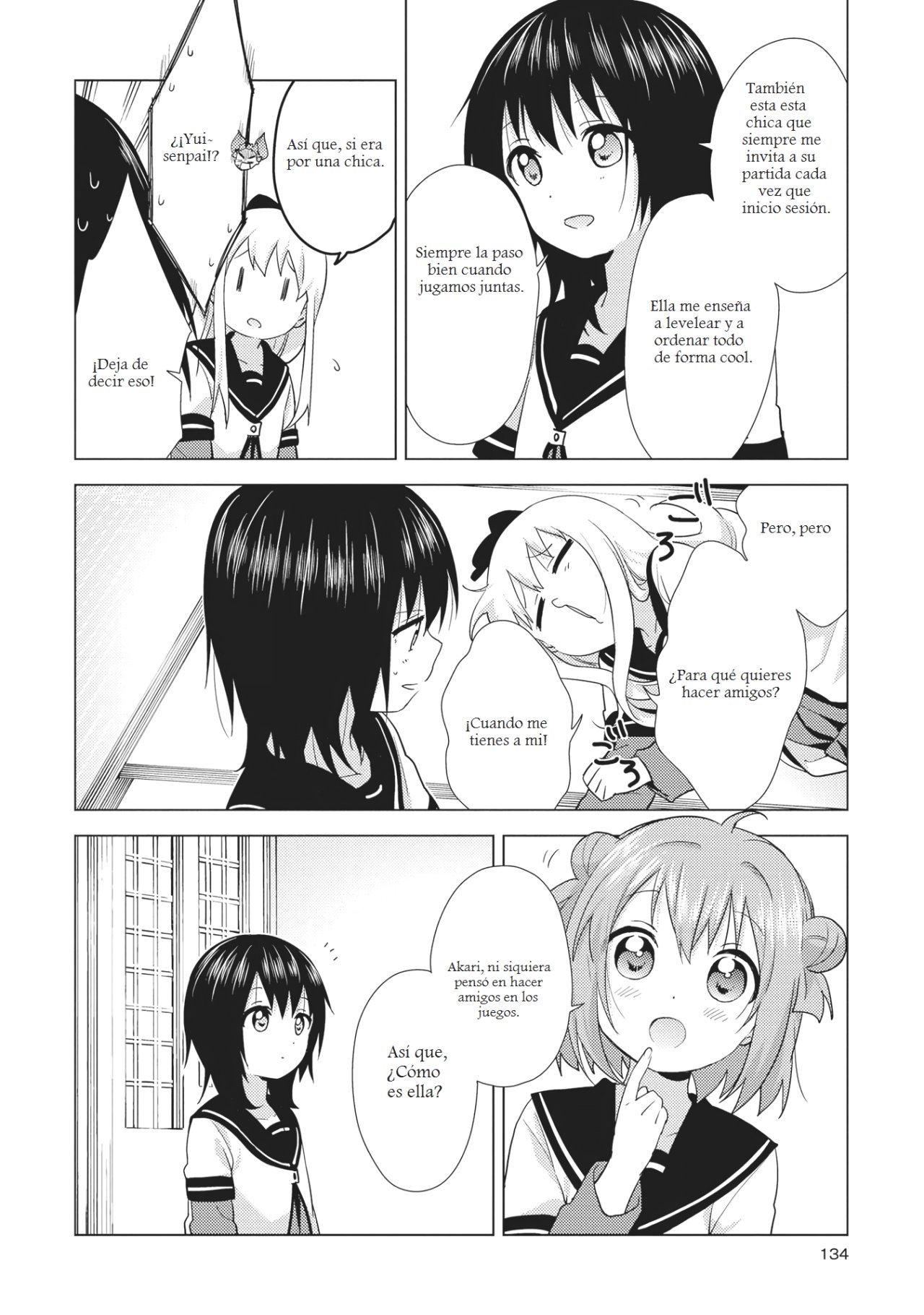 Yuru Yuri Capitulo 138: Misterio resuelto después del juego página 4