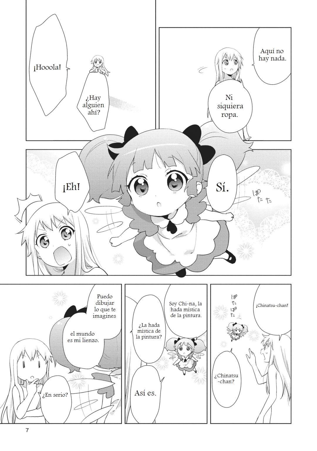 Yuru Yuri Capitulo 139: Los dibujos del hada China página 6