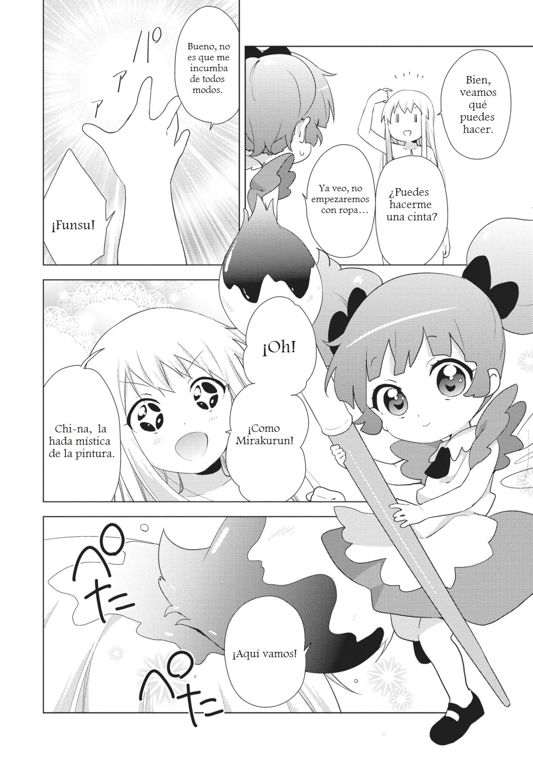 Yuru Yuri Capitulo 139: Los dibujos del hada China página 7