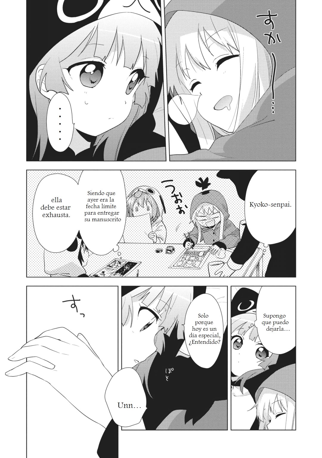 Yuru Yuri Capitulo 140: Acurrucadas en el futon página 5