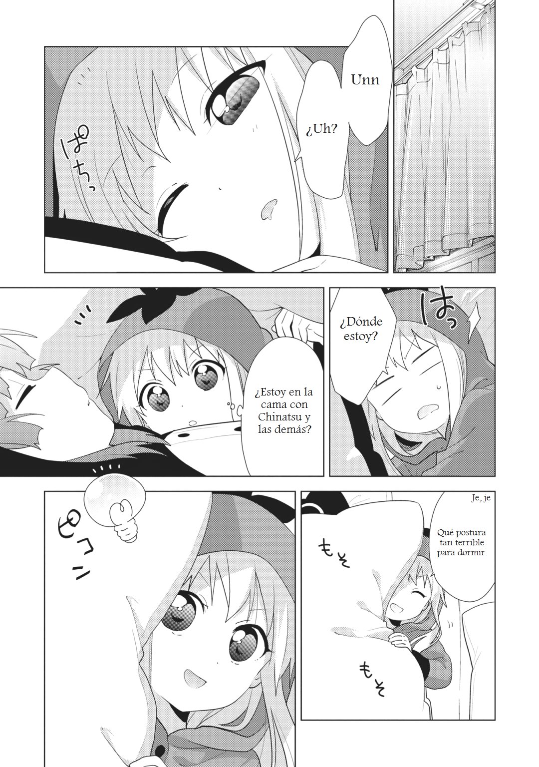 Yuru Yuri Capitulo 140: Acurrucadas en el futon página 9