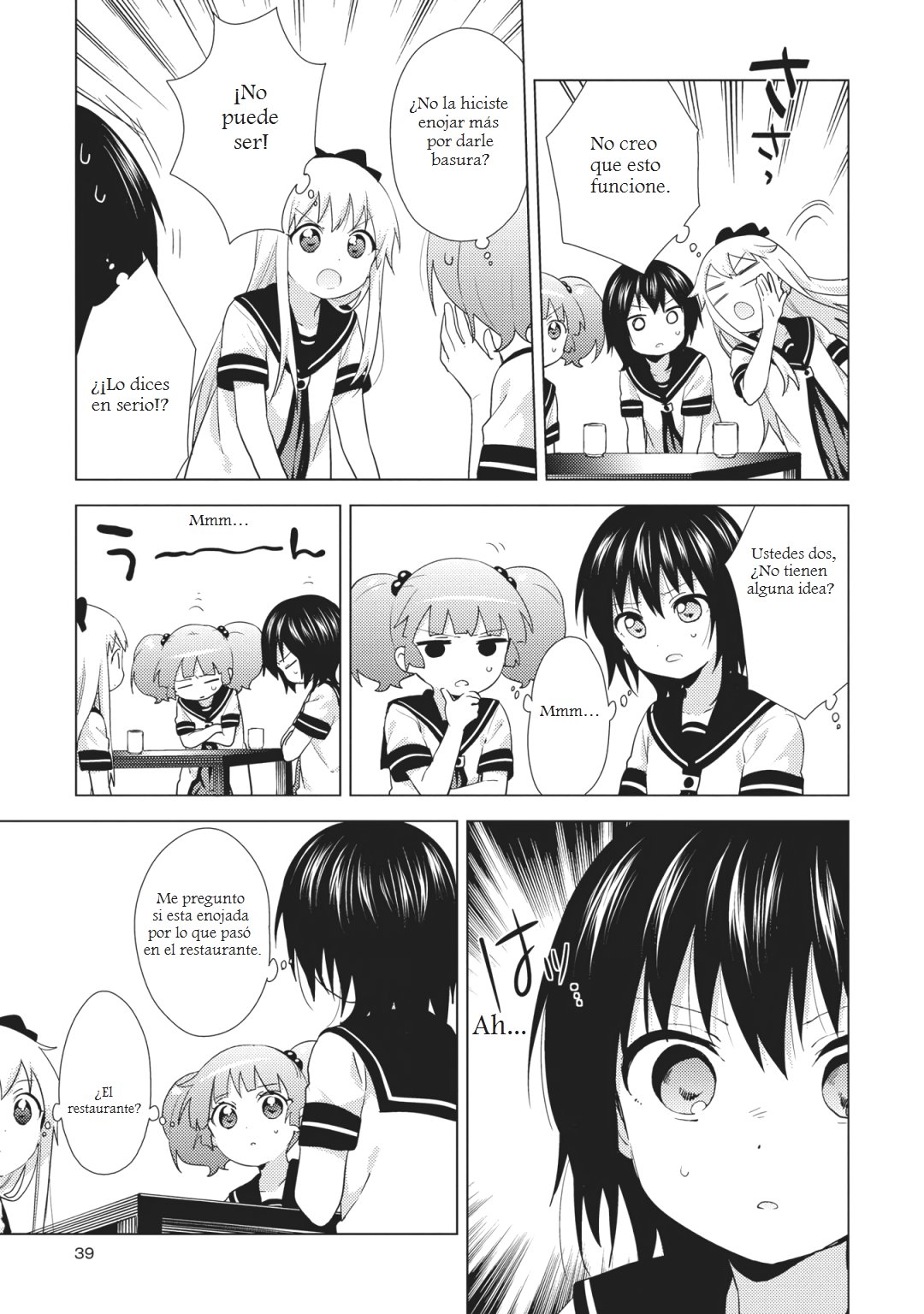 Yuru Yuri Capitulo 141: Estás enojada? página 7