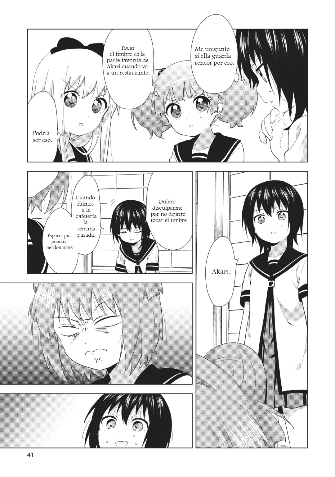 Yuru Yuri Capitulo 141: Estás enojada? página 9
