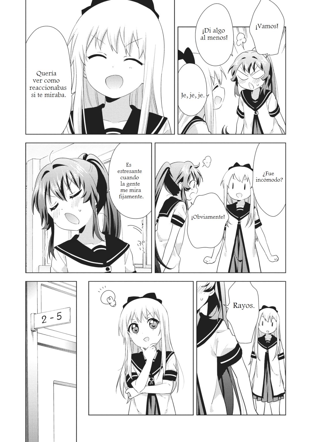 Yuru Yuri Capitulo 142: Mirar página 3