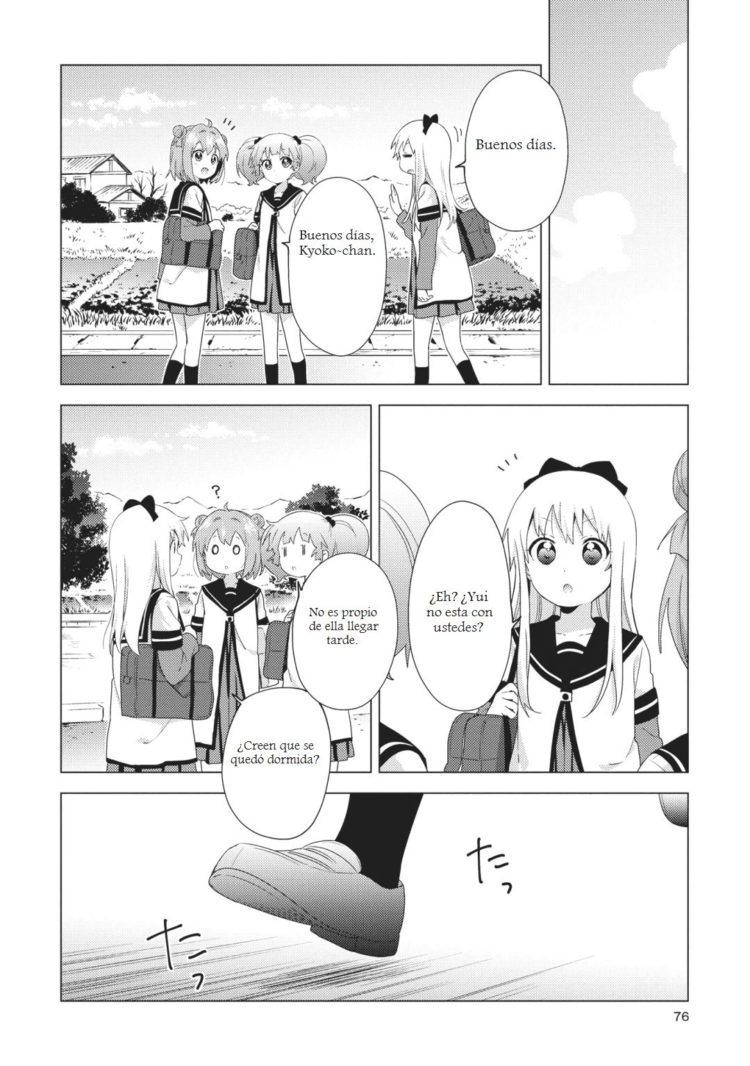 Yuru Yuri Capitulo 144: Déjame y adelántate! página 2