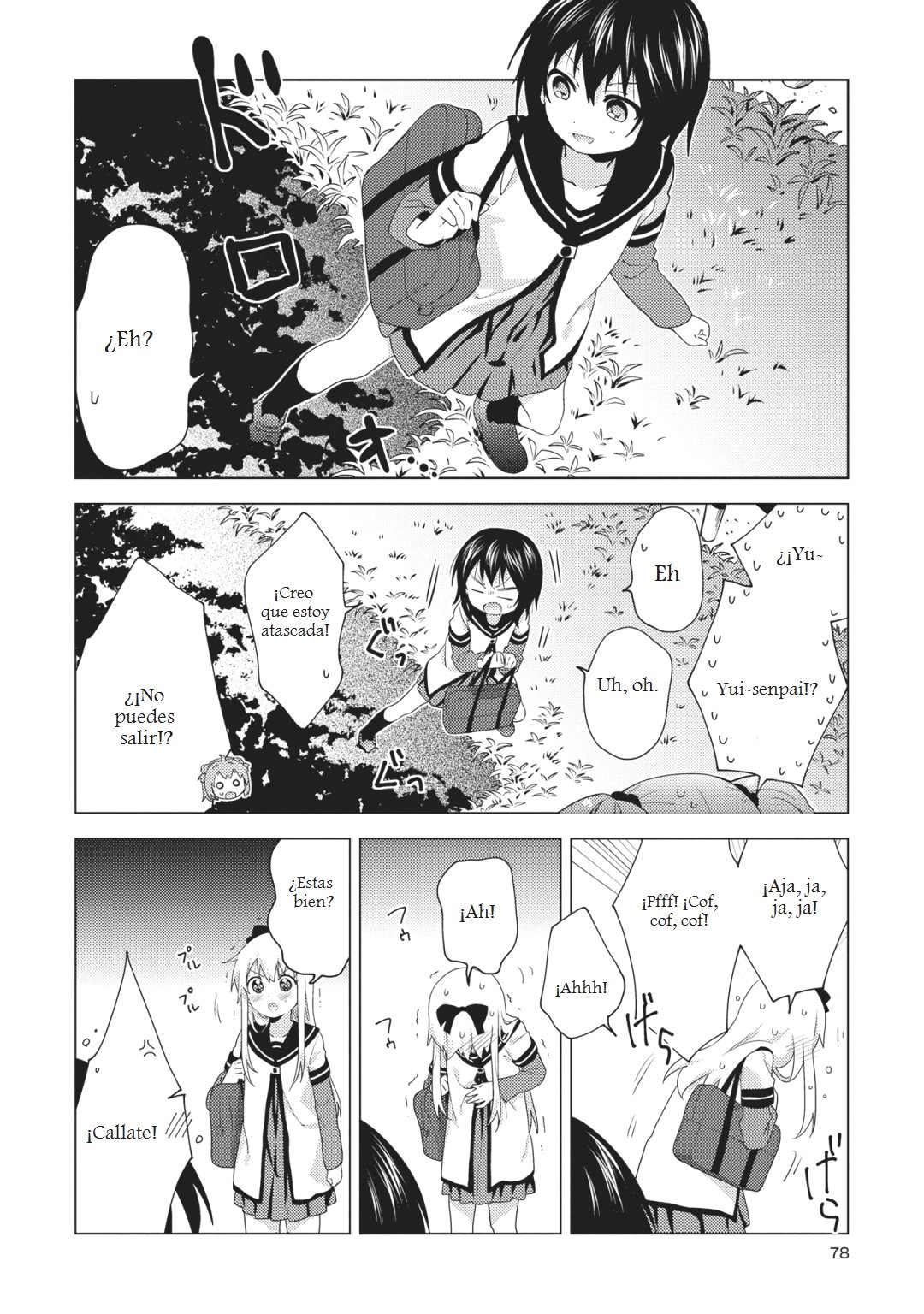 Yuru Yuri Capitulo 144: Déjame y adelántate! página 4