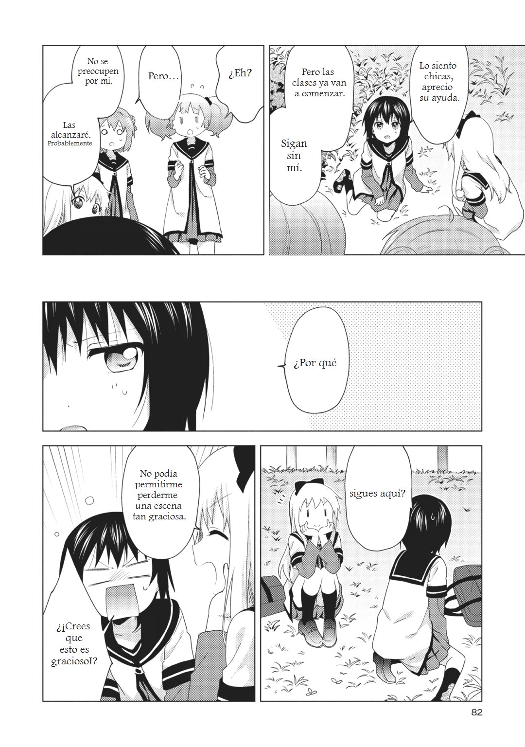 Yuru Yuri Capitulo 144: Déjame y adelántate! página 8