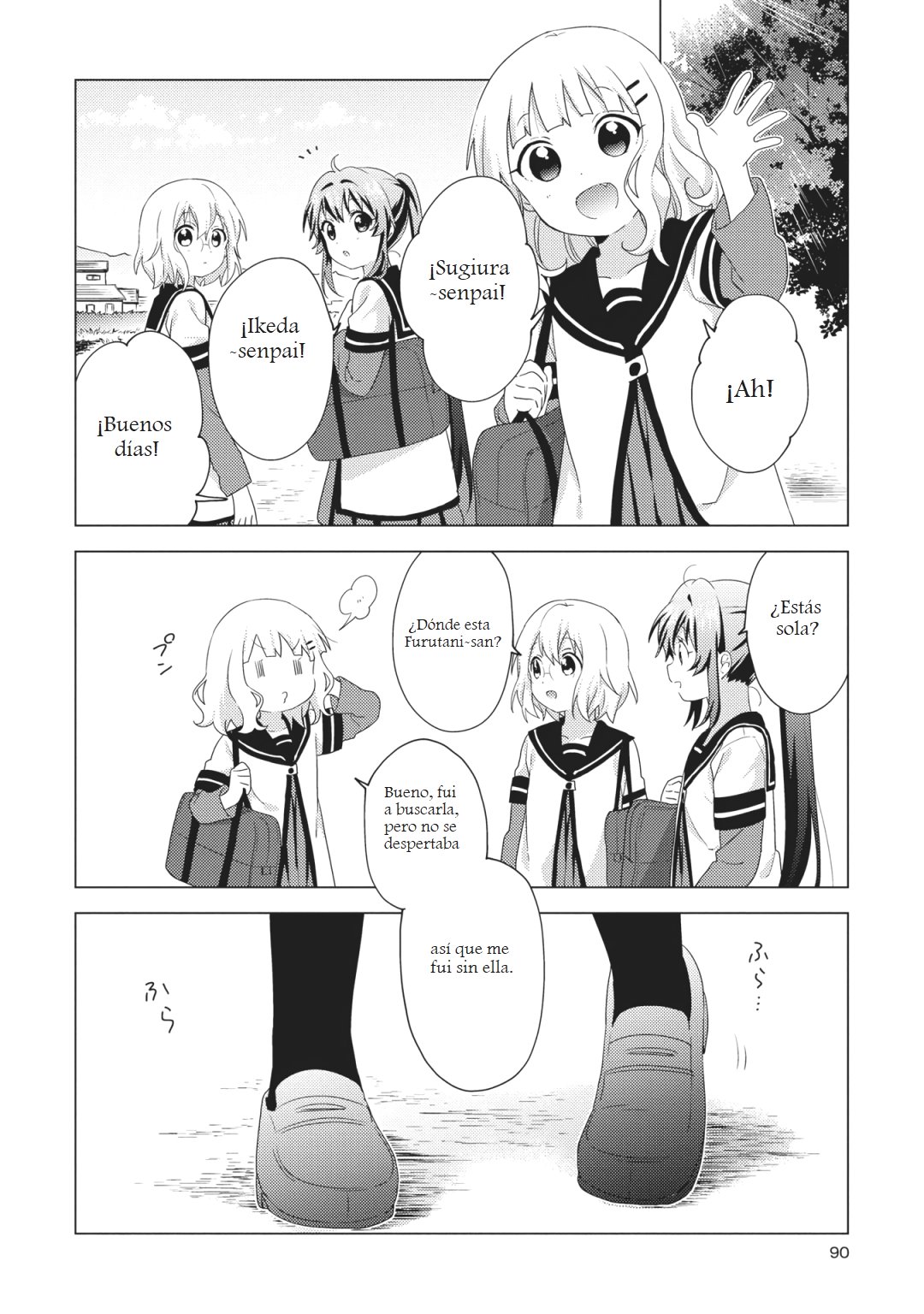 Yuru Yuri Capitulo 145: Te dejaré y seguiré adelante página 2