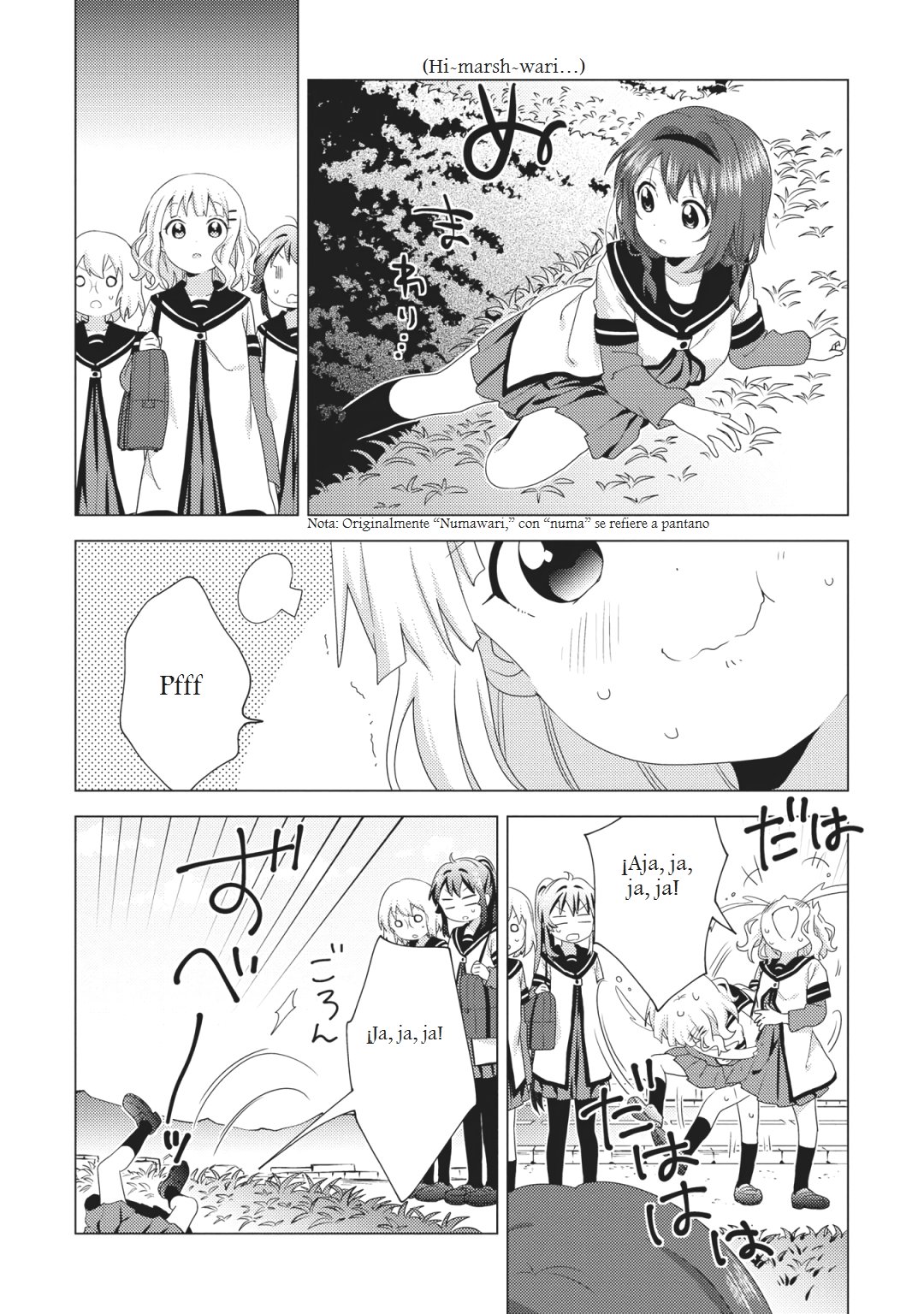 Yuru Yuri Capitulo 145: Te dejaré y seguiré adelante página 4