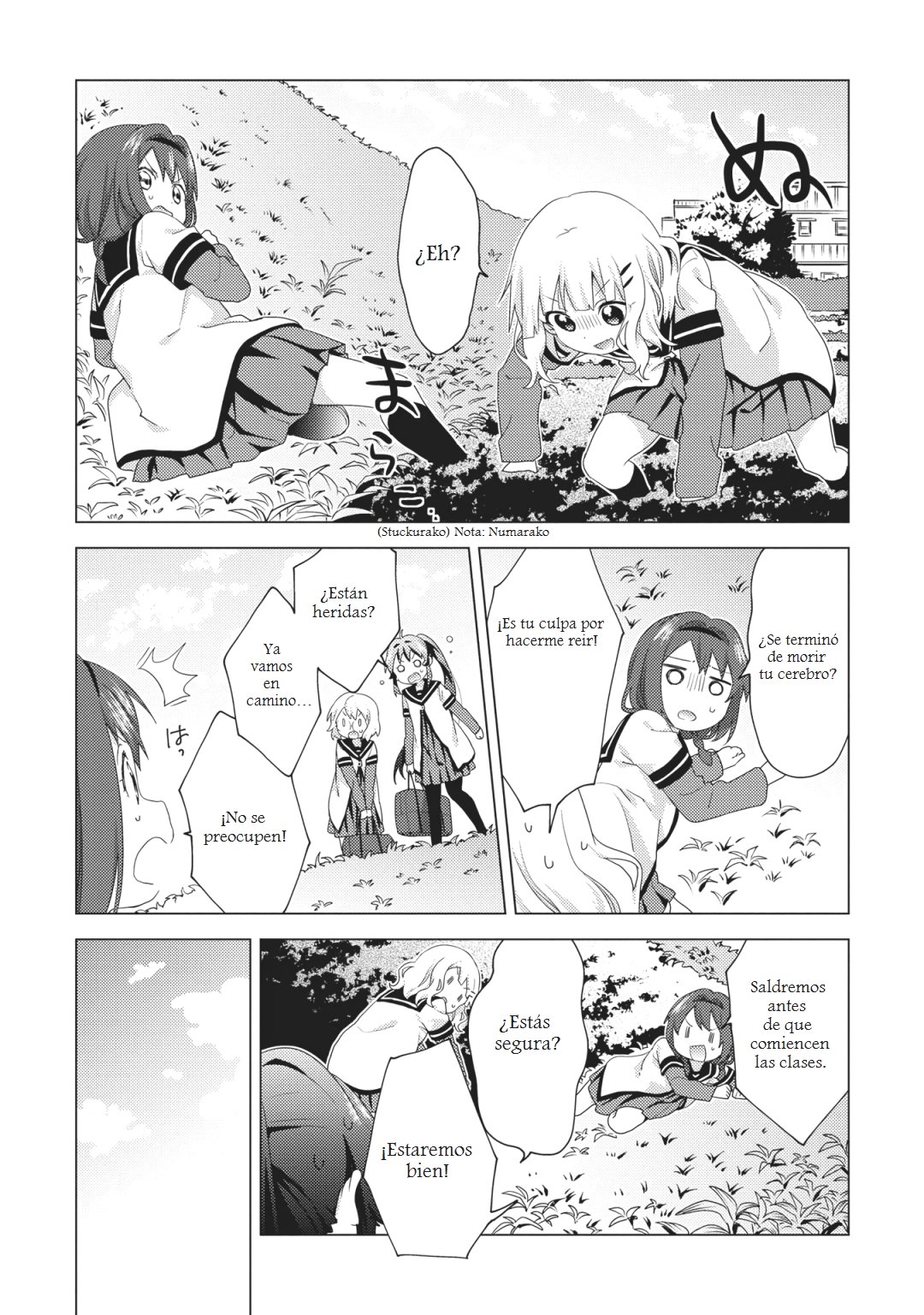 Yuru Yuri Capitulo 145: Te dejaré y seguiré adelante página 5