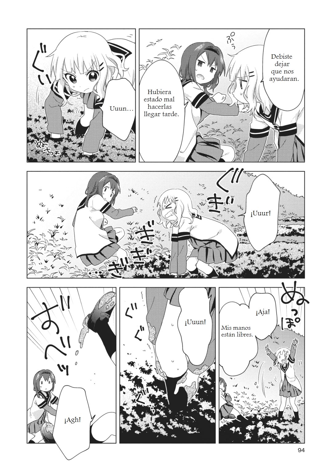 Yuru Yuri Capitulo 145: Te dejaré y seguiré adelante página 6