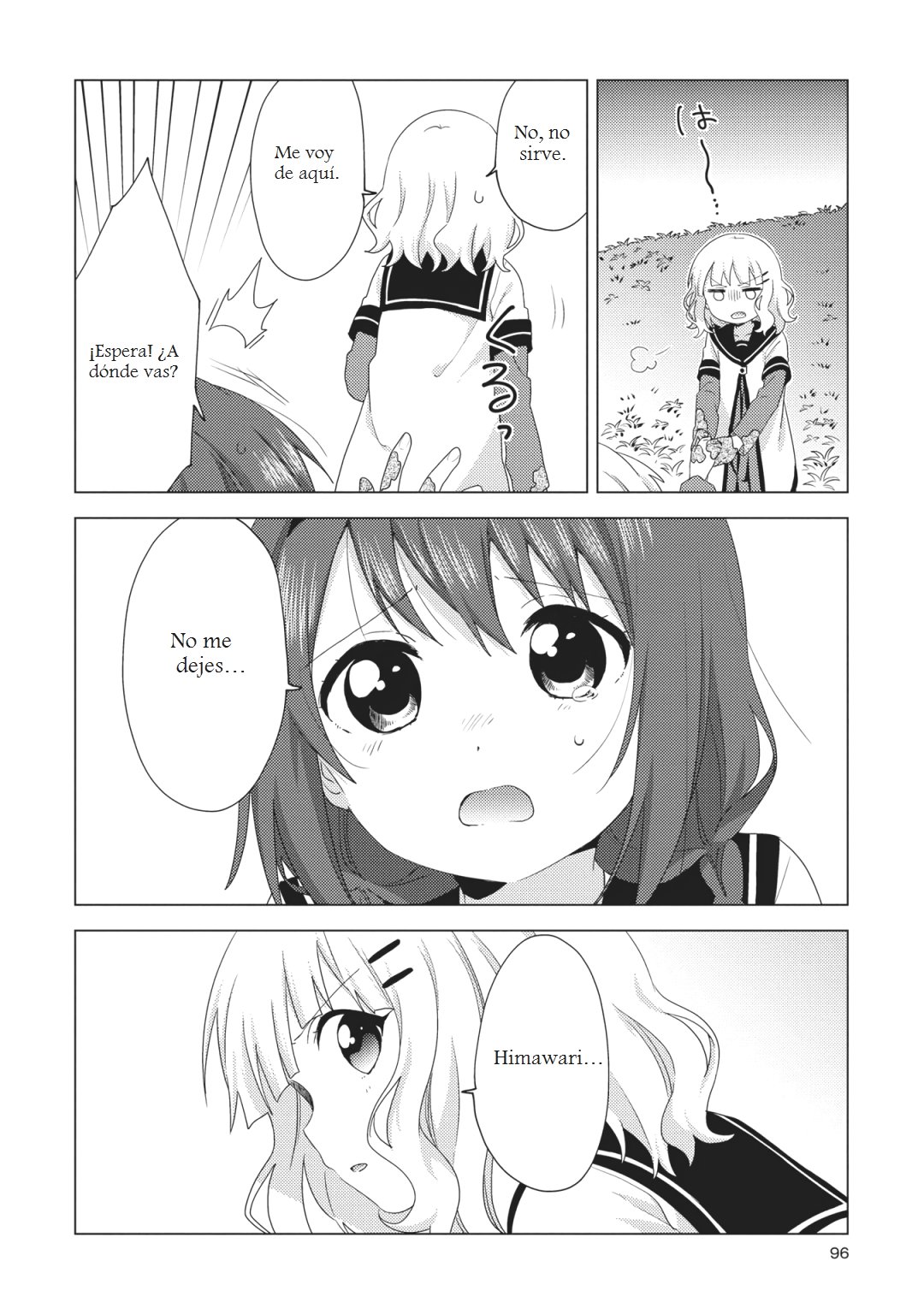 Yuru Yuri Capitulo 145: Te dejaré y seguiré adelante página 8