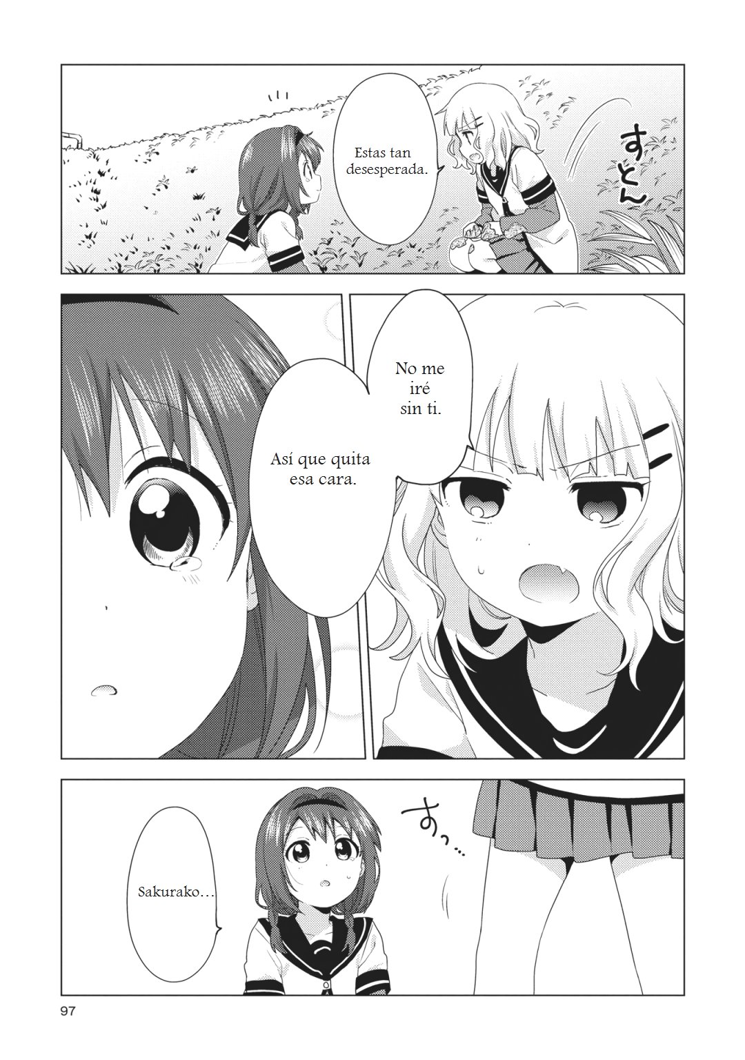 Yuru Yuri Capitulo 145: Te dejaré y seguiré adelante página 9