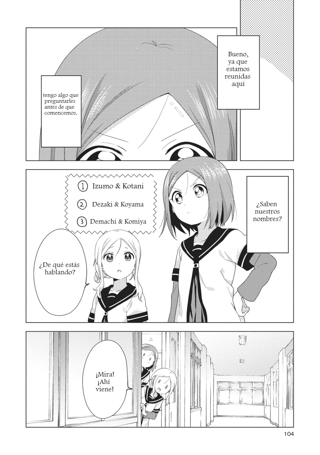 Yuru Yuri Capitulo 146: Las chicas ruidosas de la mañana página 2
