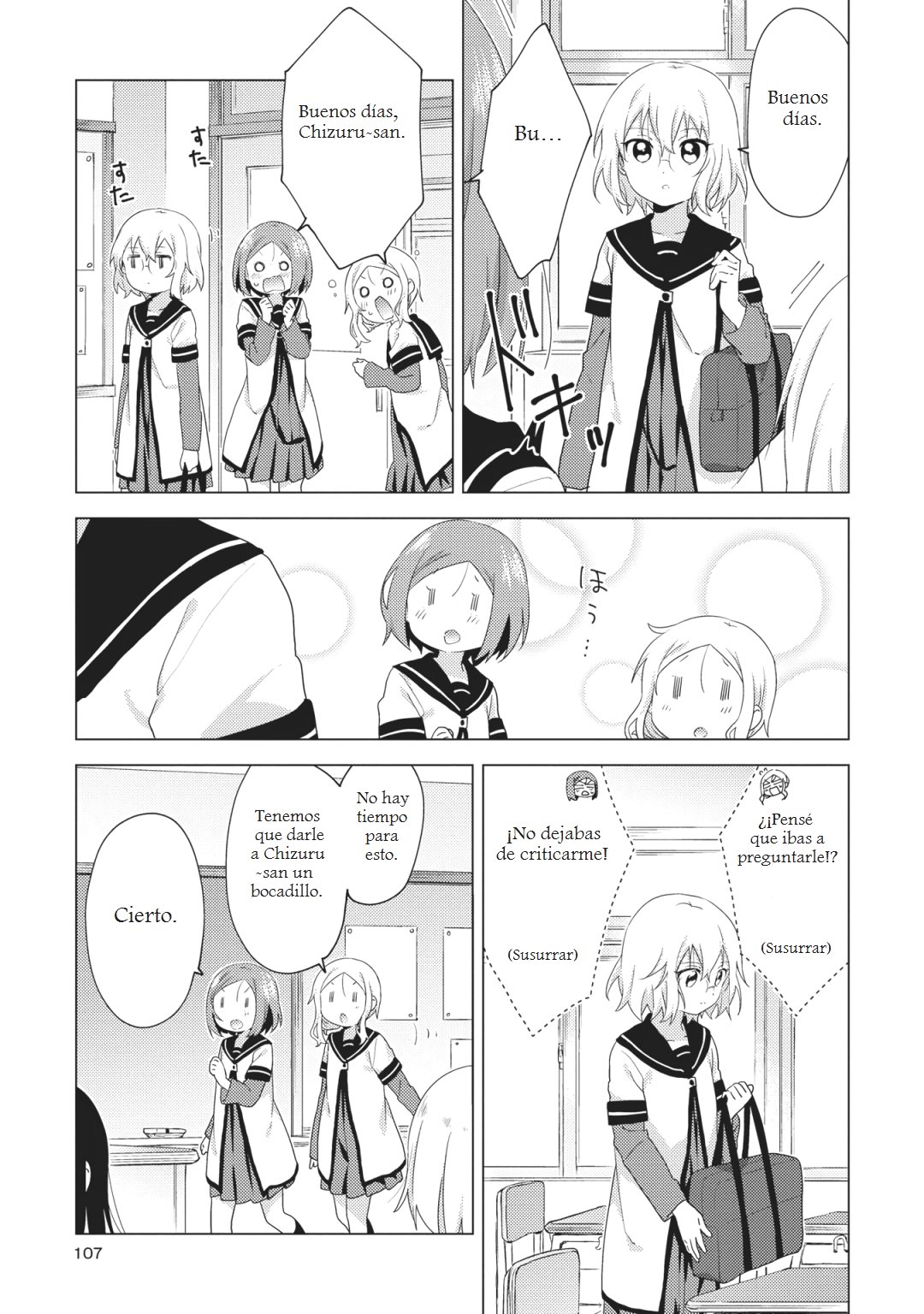 Yuru Yuri Capitulo 146: Las chicas ruidosas de la mañana página 5
