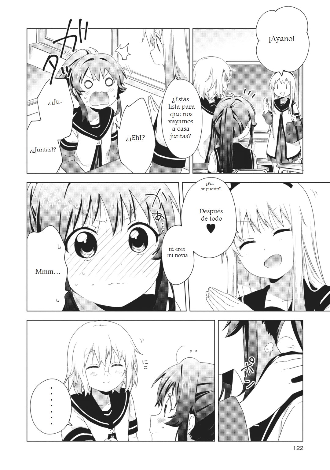 Yuru Yuri Capitulo 147: El descontento de Sugiura Ayano página 6