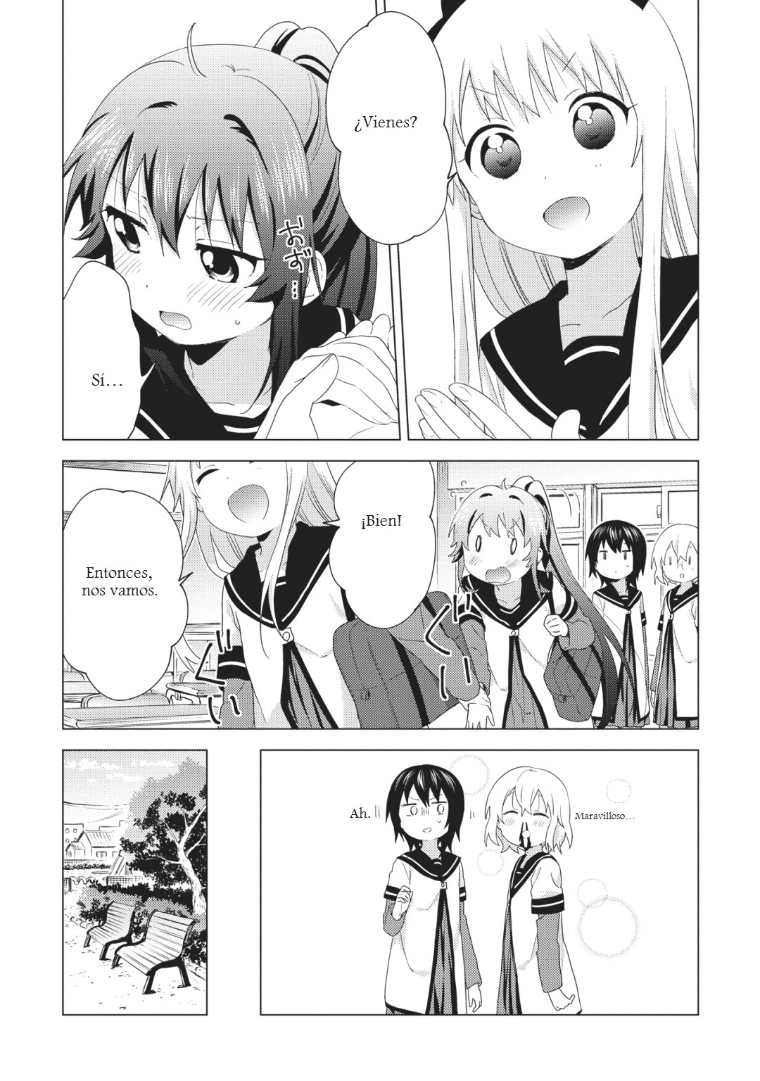 Yuru Yuri Capitulo 147: El descontento de Sugiura Ayano página 7
