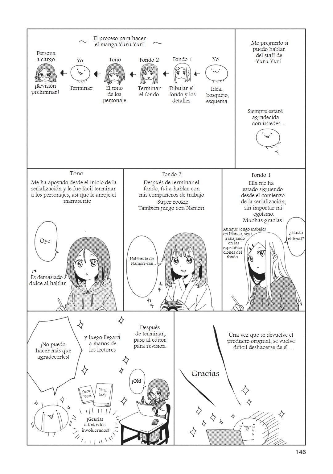 Yuru Yuri Capitulo 148.1: Volumen 18 - Epílogo página 2