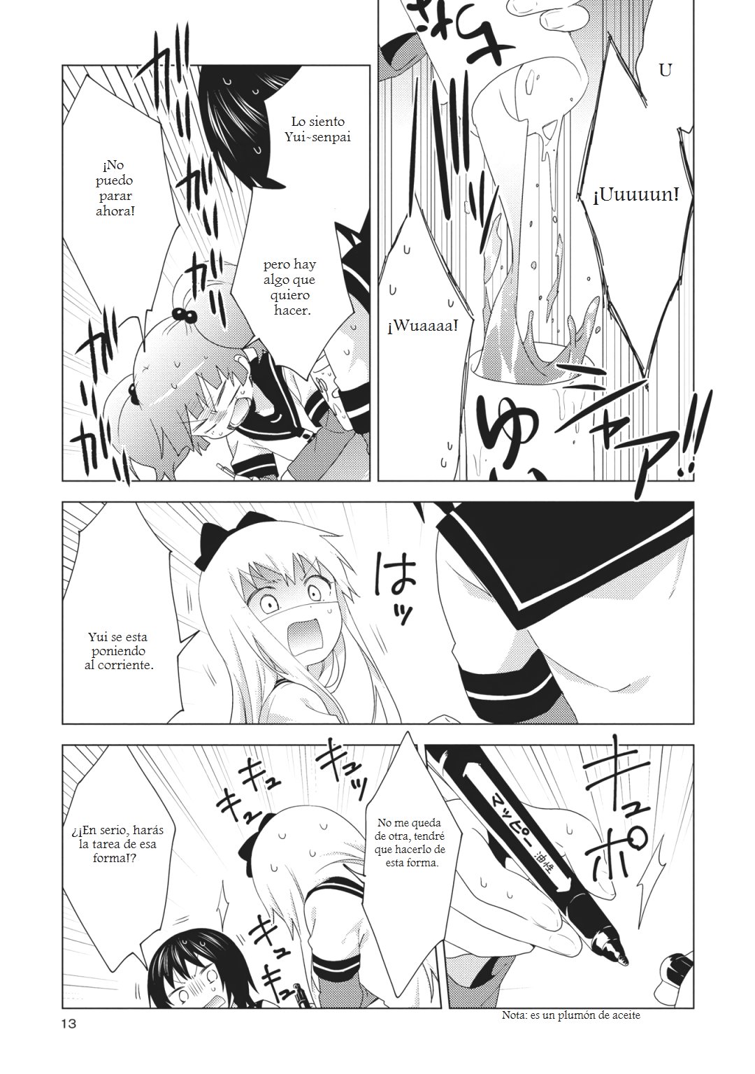 Yuru Yuri Capitulo 149: ¡Estrategia para arrasar con la tarea! página 11
