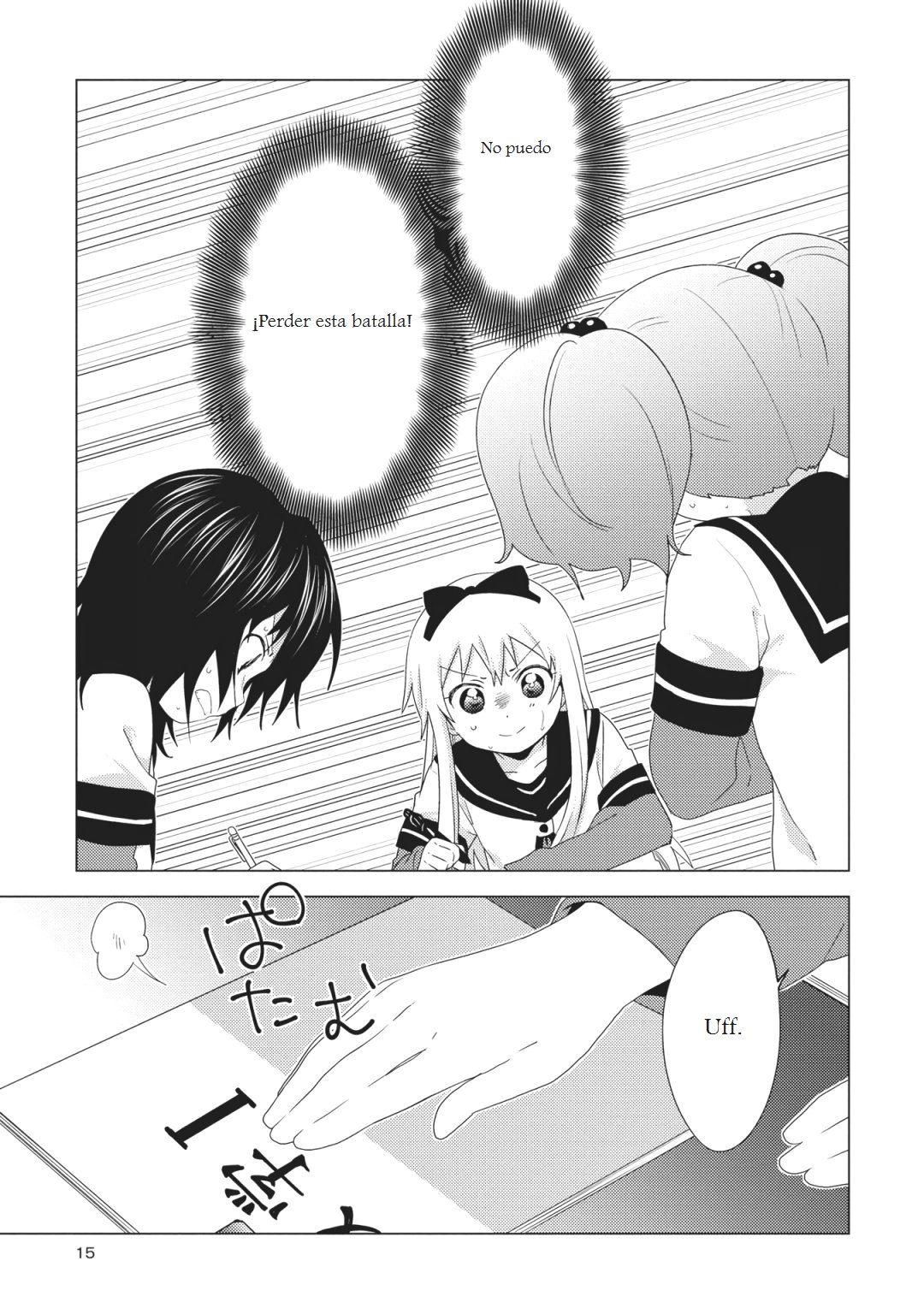 Yuru Yuri Capitulo 149: ¡Estrategia para arrasar con la tarea! página 13