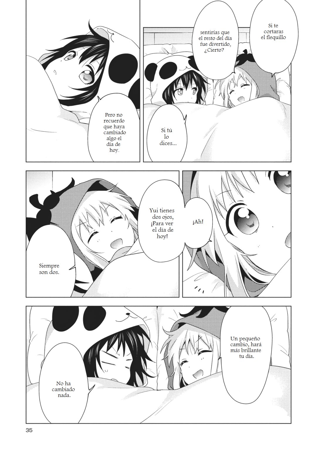 Yuru Yuri Capitulo 151: Algo se siente diferente el día de hoy página 3