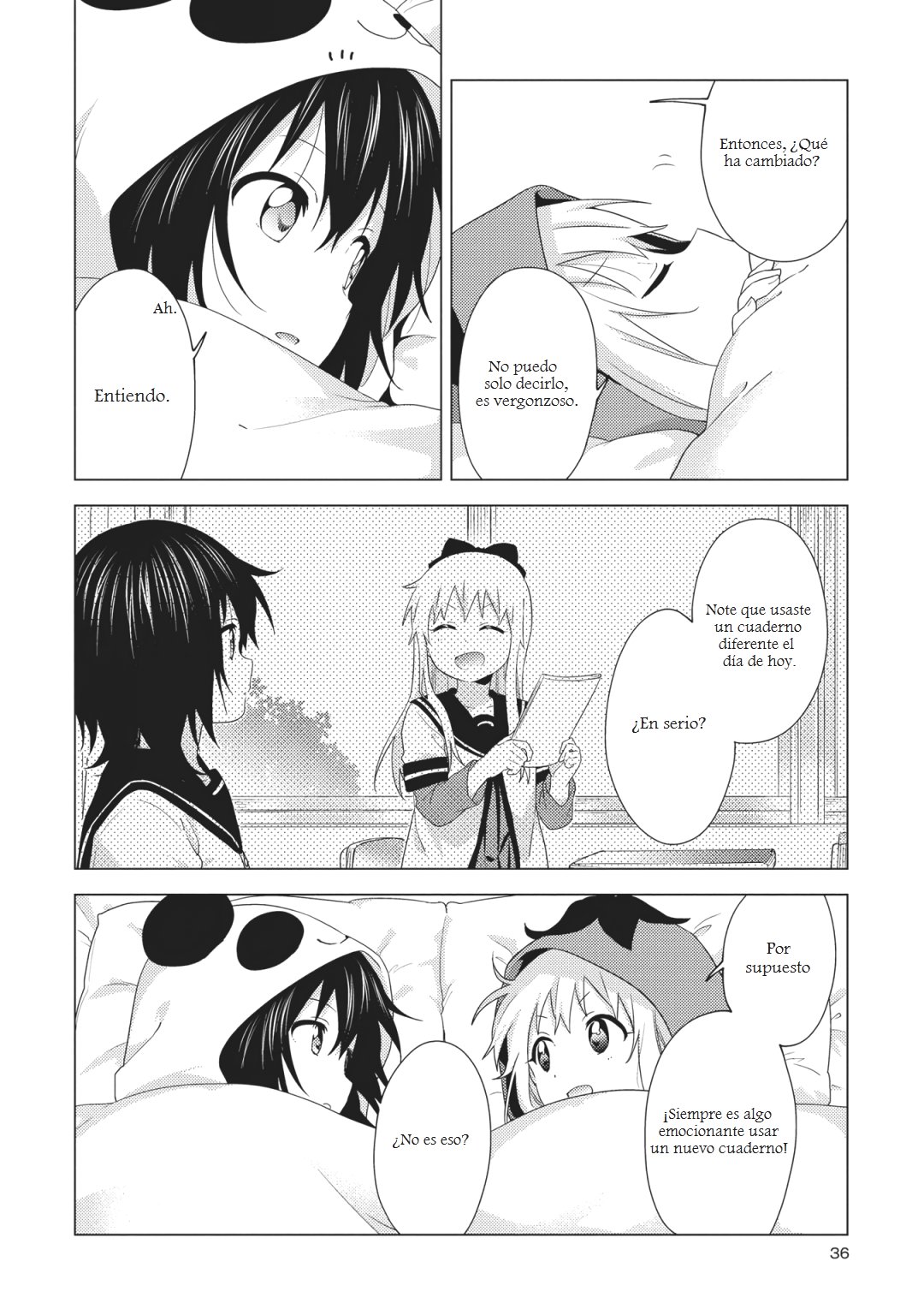 Yuru Yuri Capitulo 151: Algo se siente diferente el día de hoy página 4