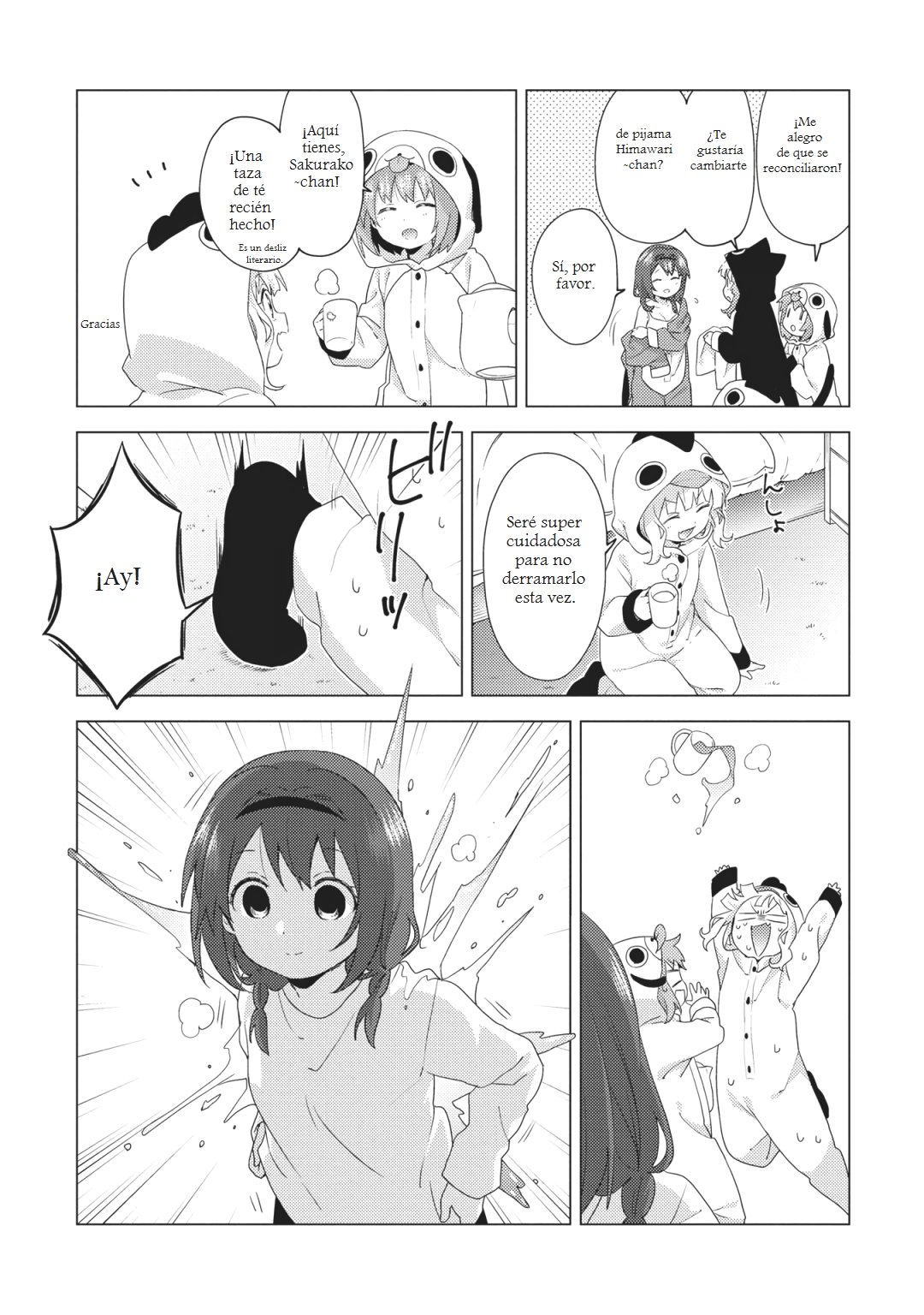 Yuru Yuri Capitulo 152: Aterrorizada por el té página 12