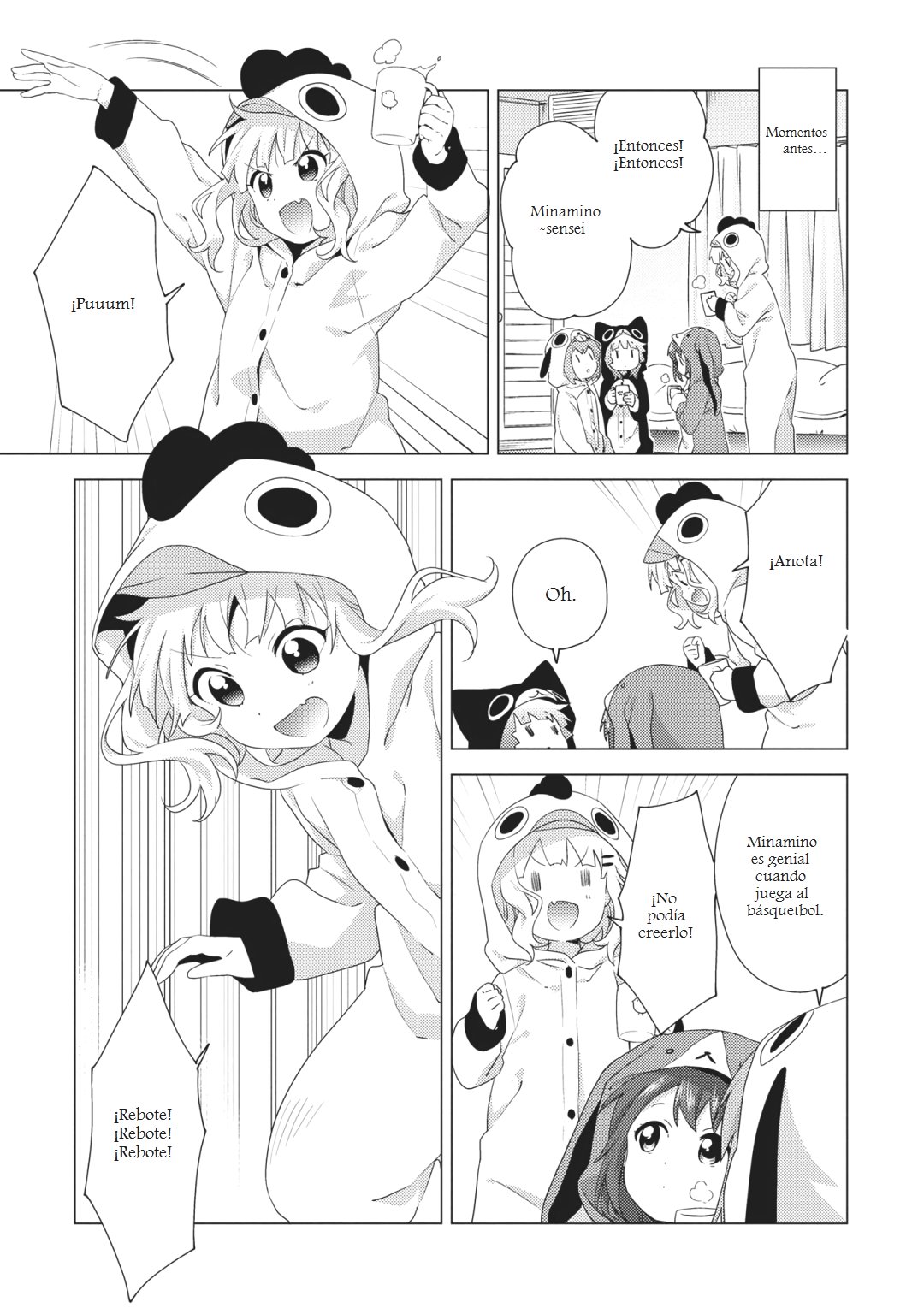 Yuru Yuri Capitulo 152: Aterrorizada por el té página 3