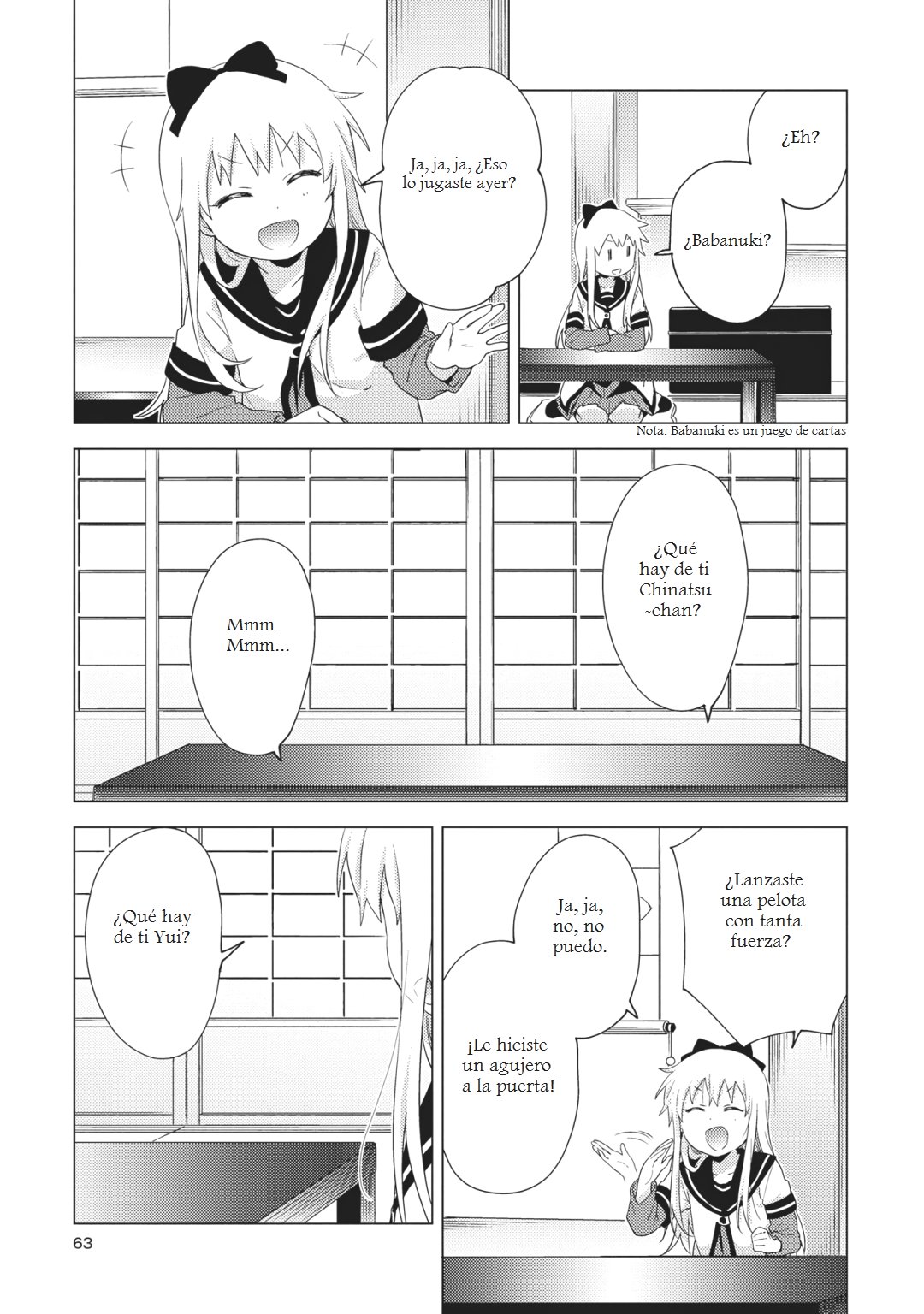Yuru Yuri Capitulo 153: Así que, todavía no se han ido página 3
