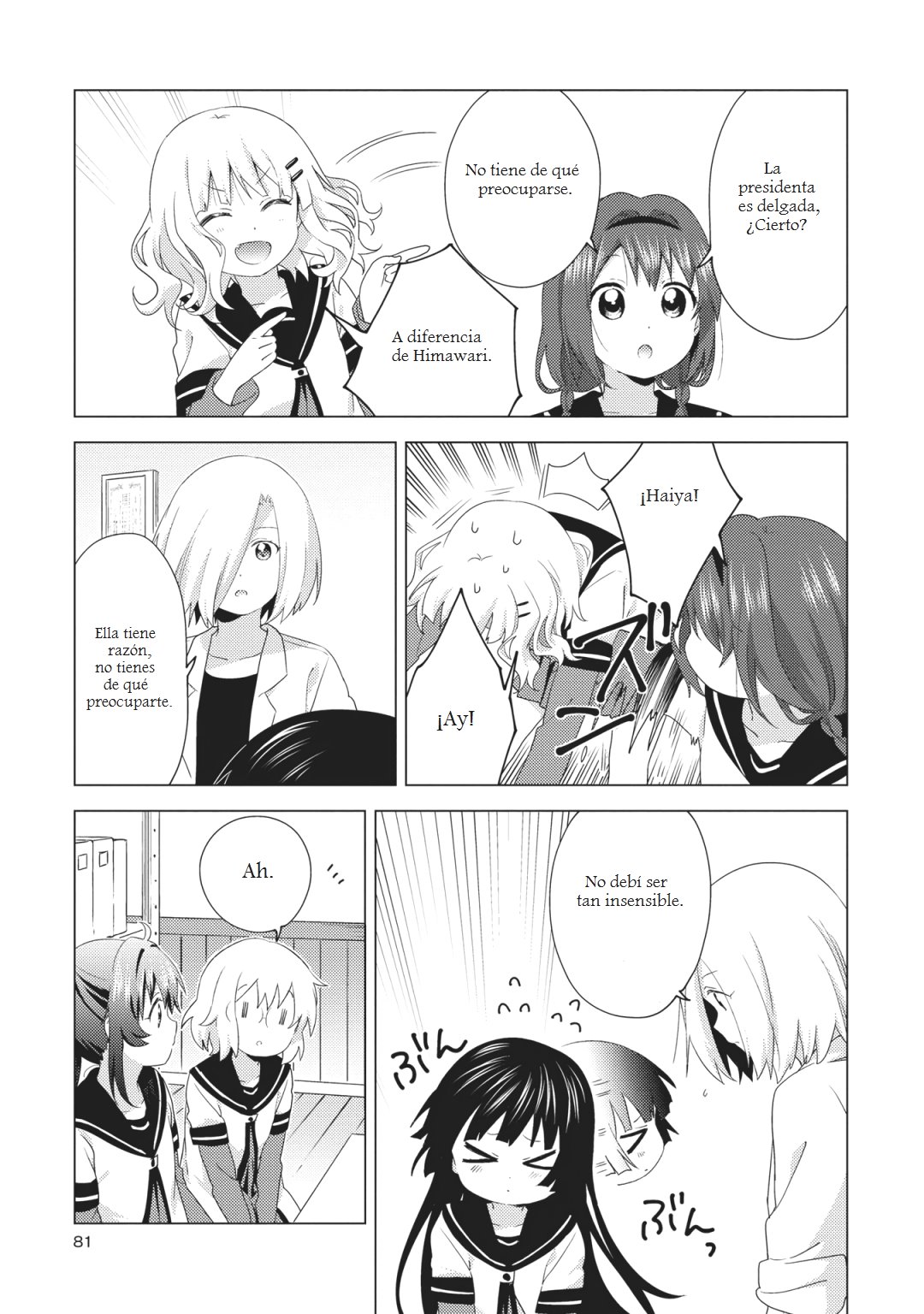 Yuru Yuri Capitulo 154: La angustia de una damisela página 7