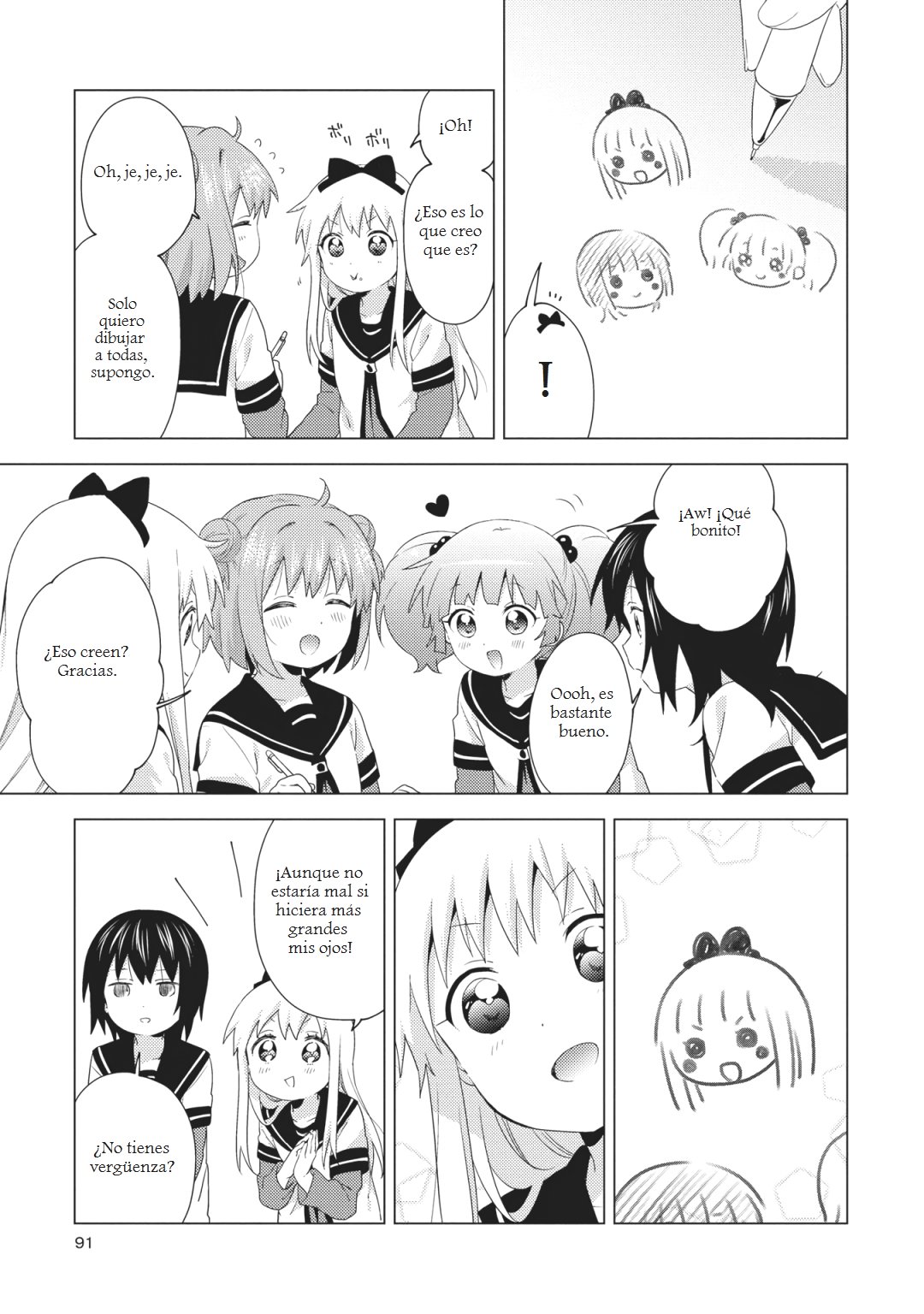 Yuru Yuri Capitulo 155: El ojo que todo lo ve página 3