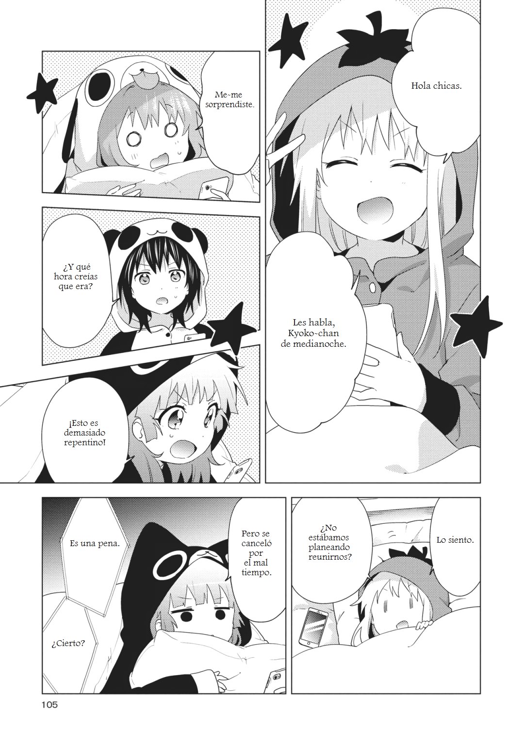 Yuru Yuri Capitulo 156: Tan enérgica como un niño página 3