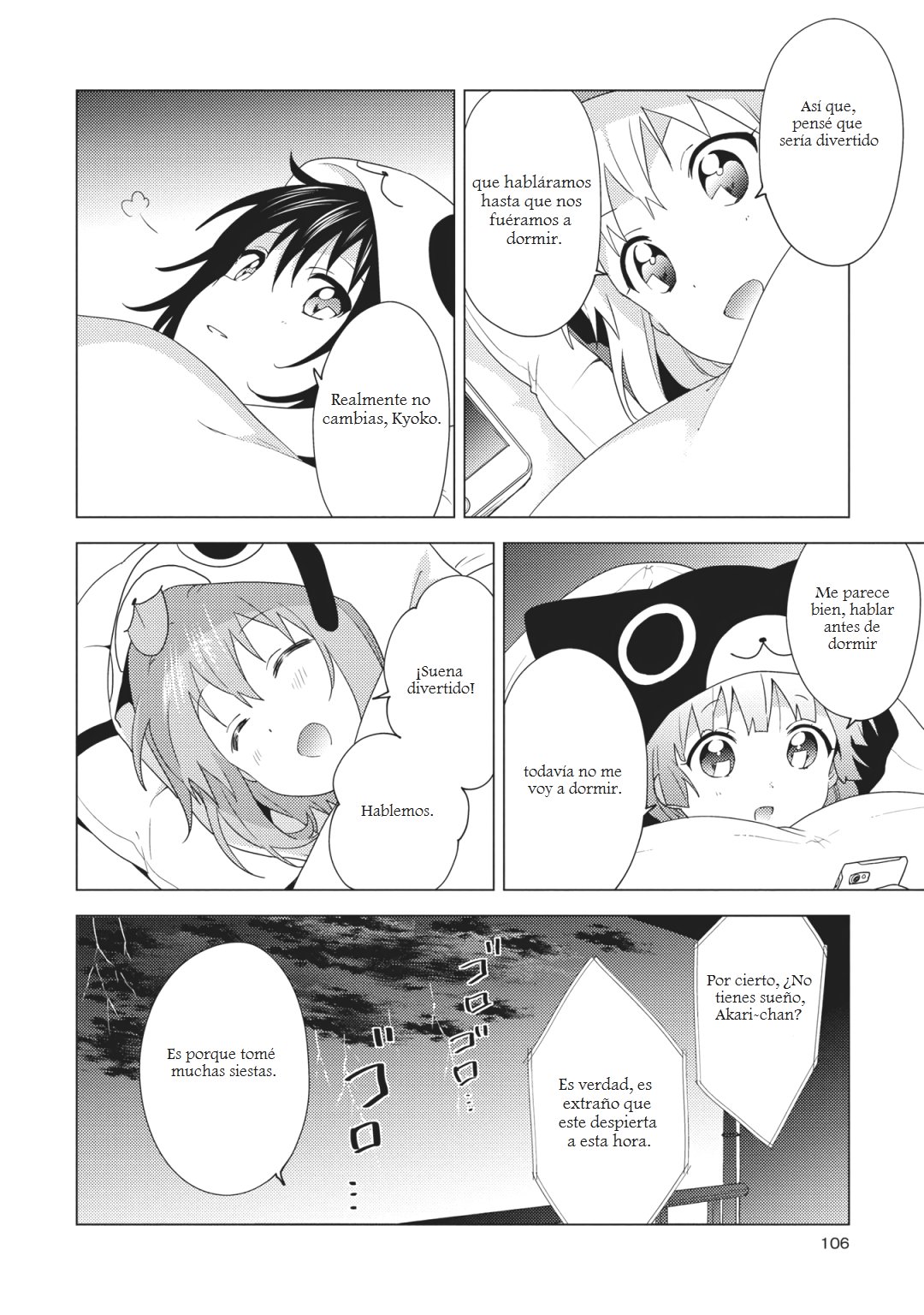 Yuru Yuri Capitulo 156: Tan enérgica como un niño página 4