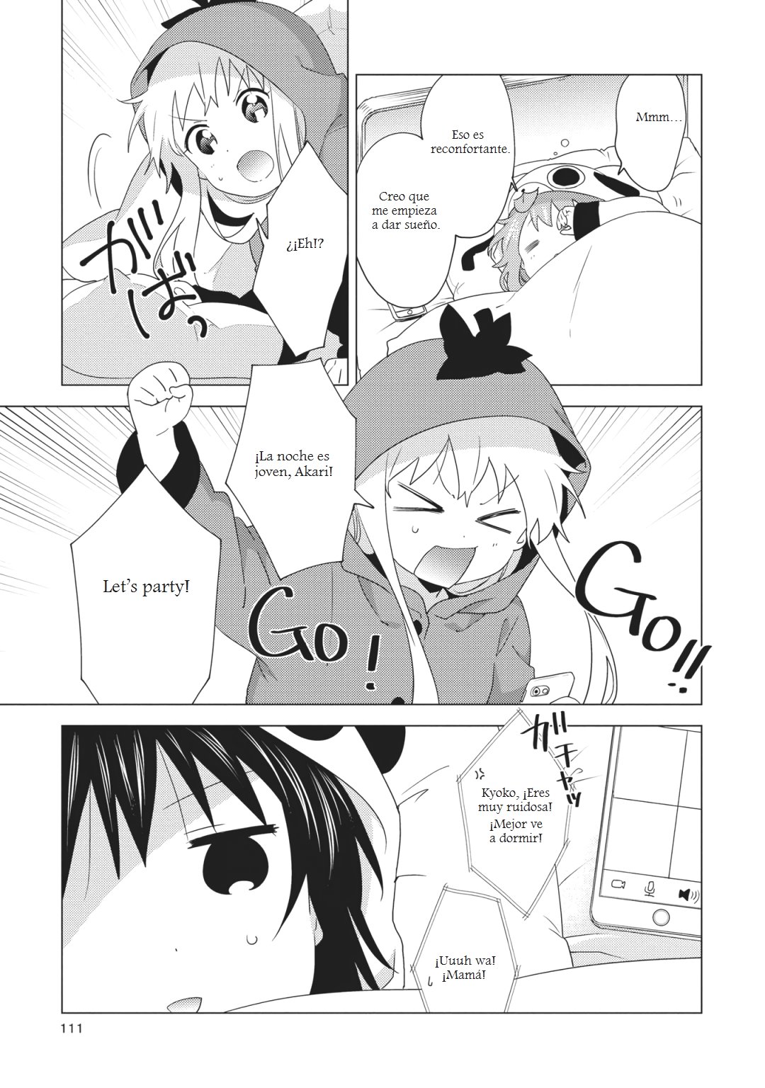 Yuru Yuri Capitulo 156: Tan enérgica como un niño página 9