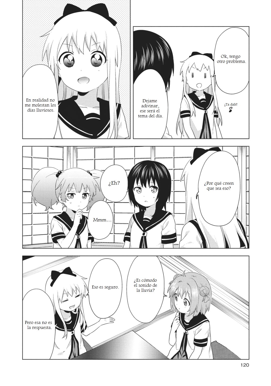 Yuru Yuri Capitulo 157: ¡Aquí hay un problema! página 4