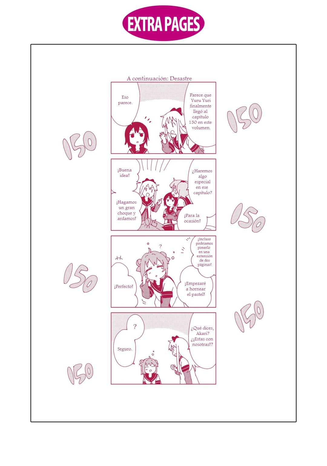 Yuru Yuri Capitulo 158.5 página 5
