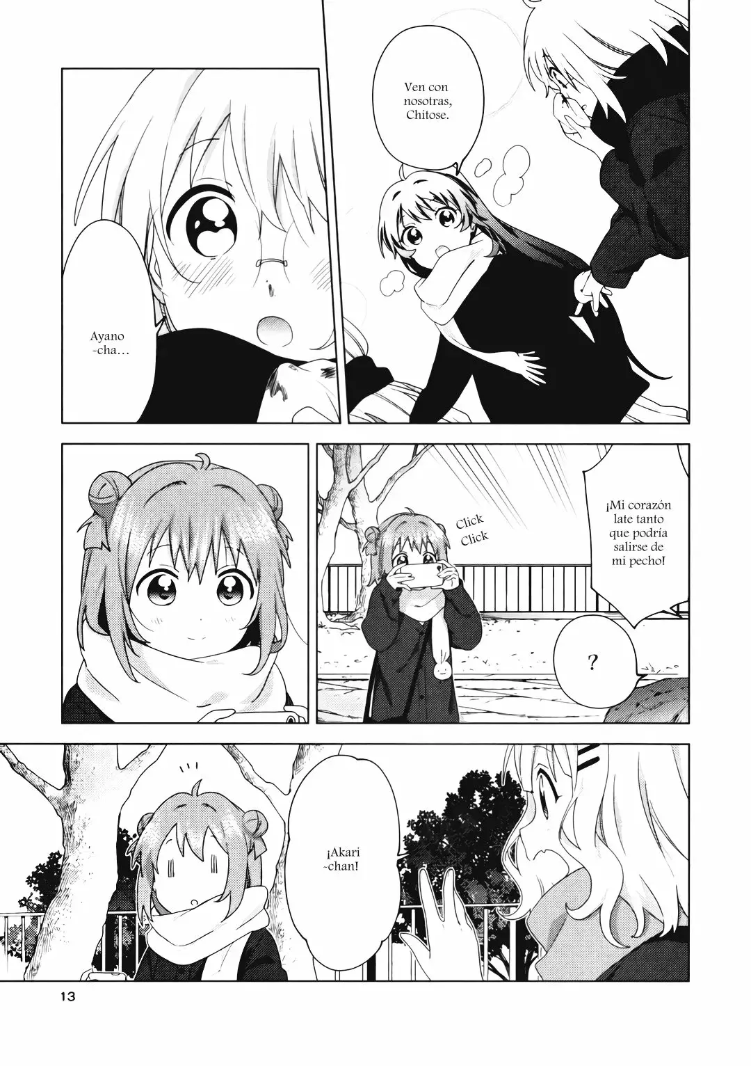 Yuru Yuri Capitulo 158.6: Omikuji photograph página 12