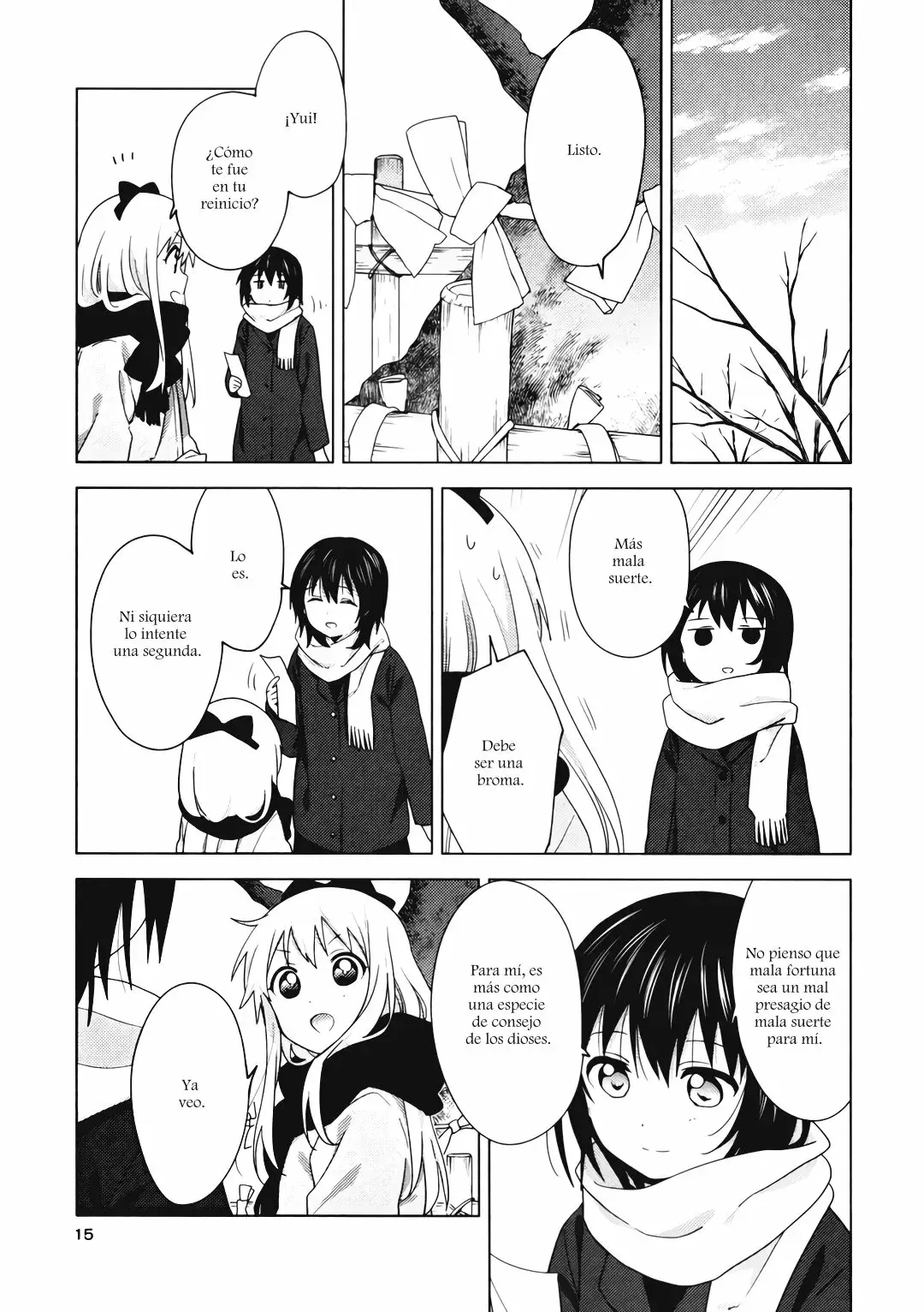 Yuru Yuri Capitulo 158.6: Omikuji photograph página 14