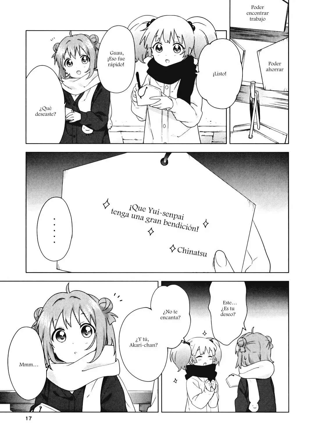 Yuru Yuri Capitulo 158.6: Omikuji photograph página 16