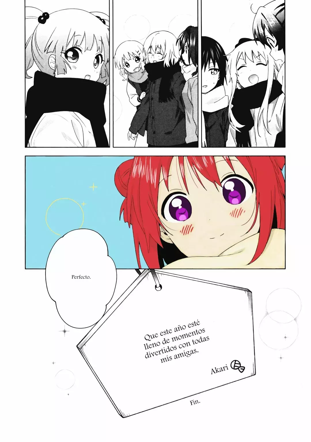Yuru Yuri Capitulo 158.6: Omikuji photograph página 17