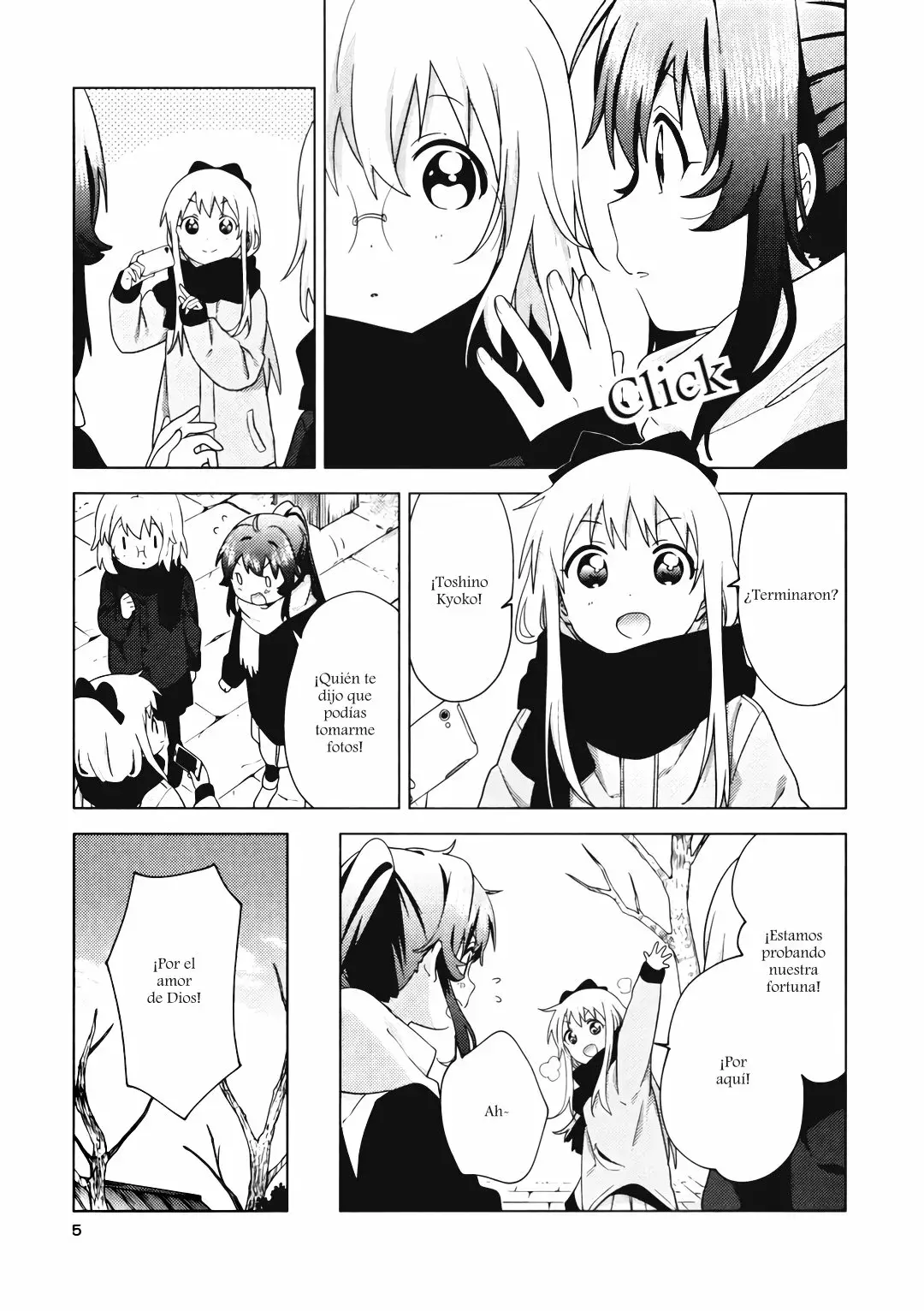 Yuru Yuri Capitulo 158.6: Omikuji photograph página 4