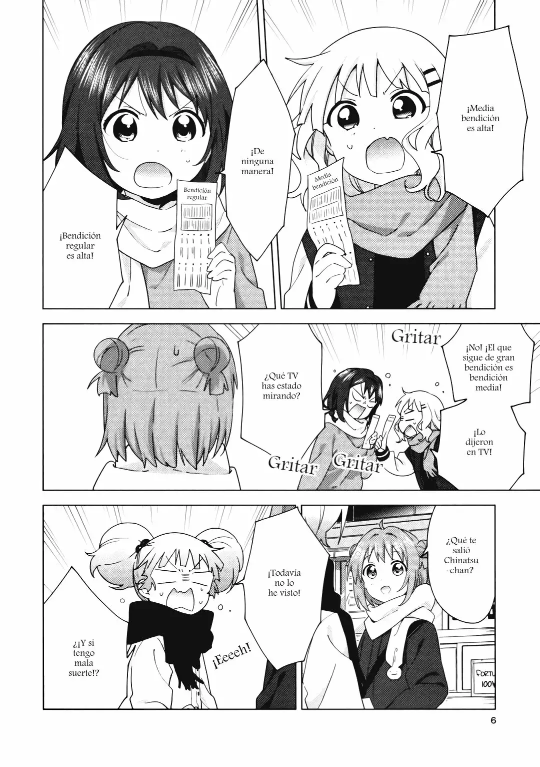Yuru Yuri Capitulo 158.6: Omikuji photograph página 5