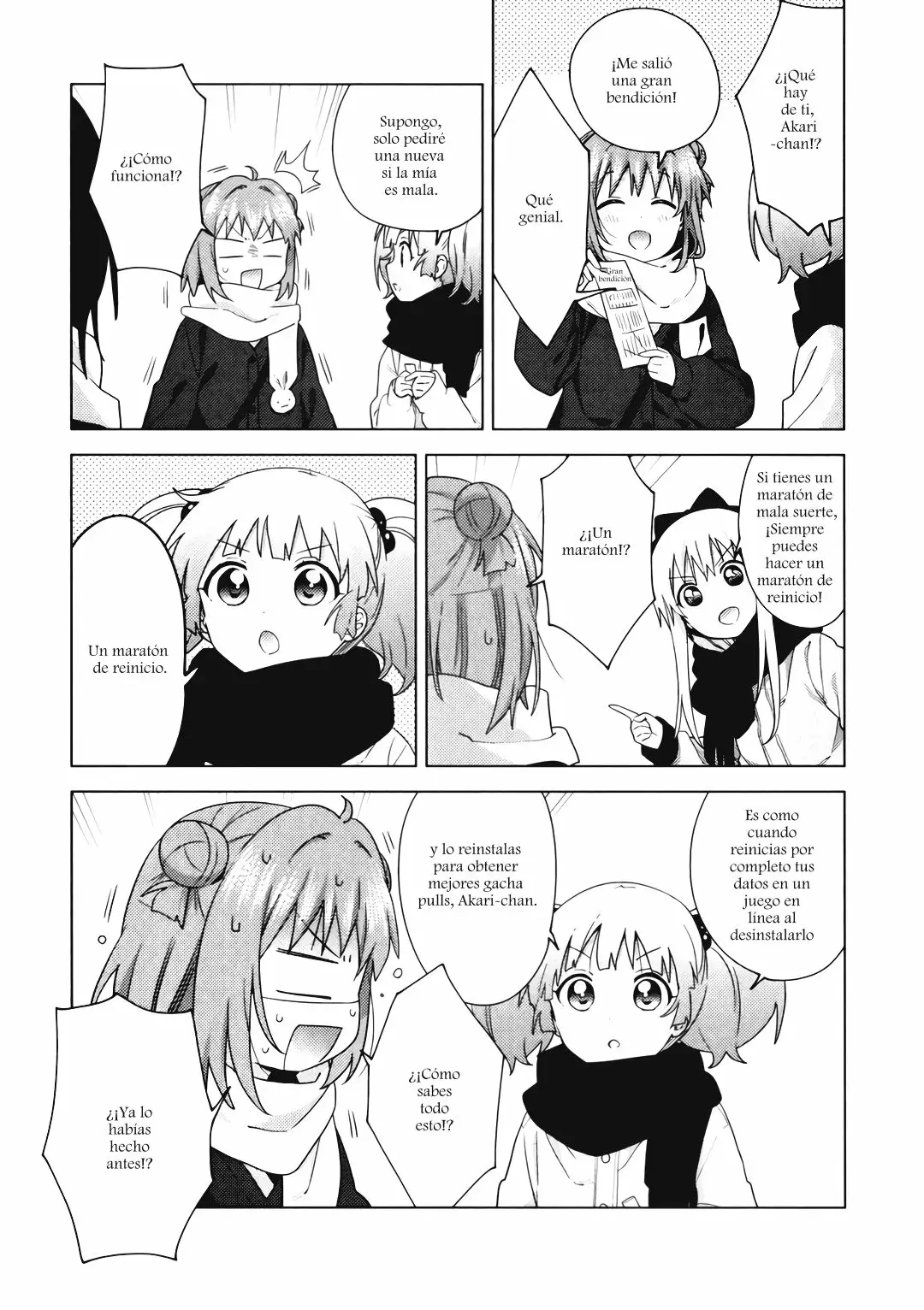 Yuru Yuri Capitulo 158.6: Omikuji photograph página 6