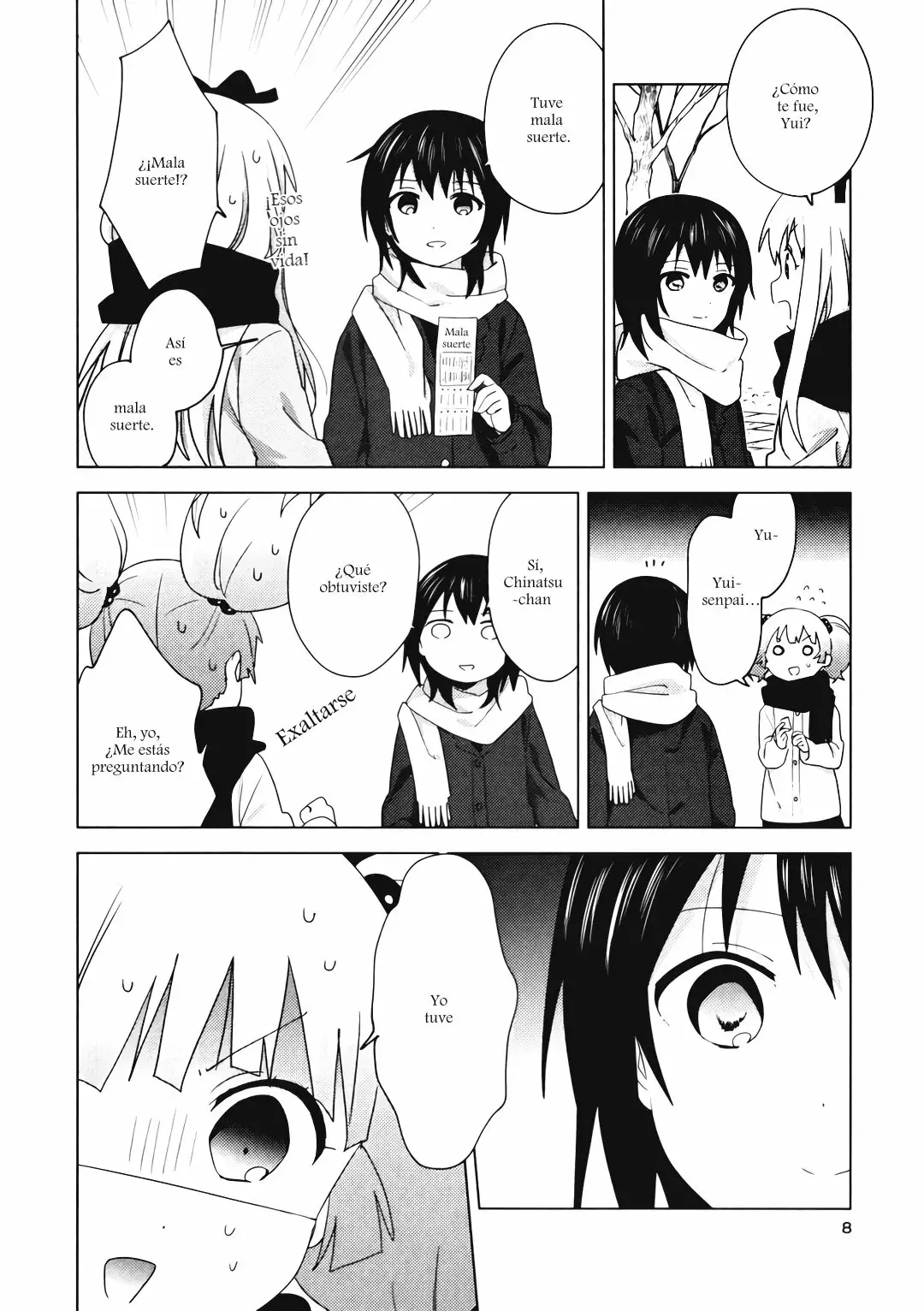 Yuru Yuri Capitulo 158.6: Omikuji photograph página 7