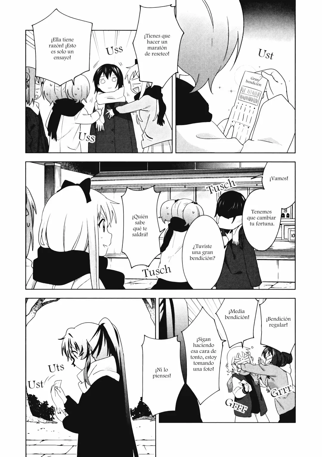 Yuru Yuri Capitulo 158.6: Omikuji photograph página 8