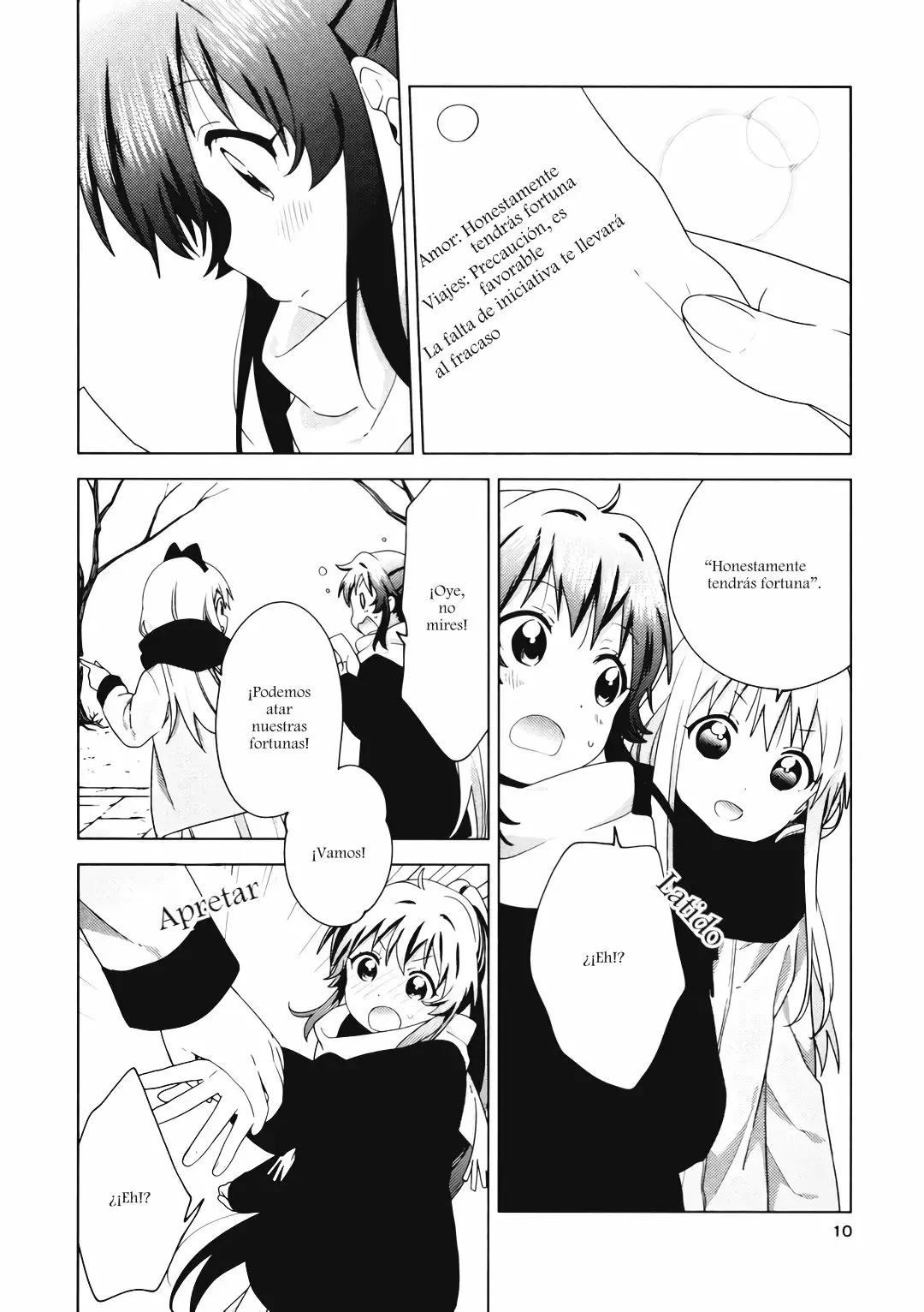 Yuru Yuri Capitulo 158.6: Omikuji photograph página 9