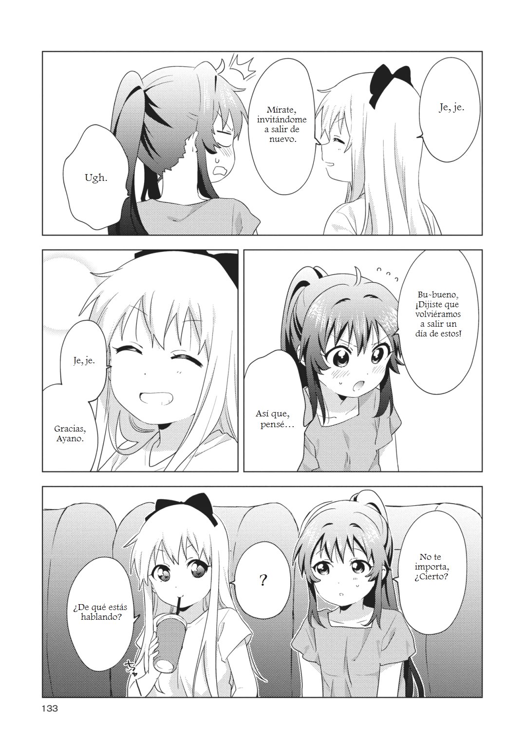 Yuru Yuri Capitulo 158: La perplejidad de Sugiura Ayano página 3